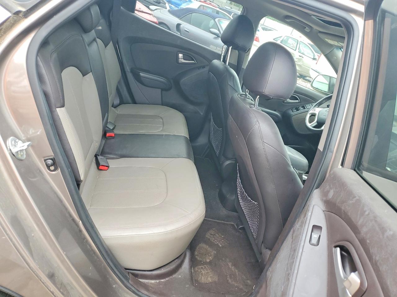 2012 Hyundai Tucson Limited Tan vin: KM8JU3AC5CU523686