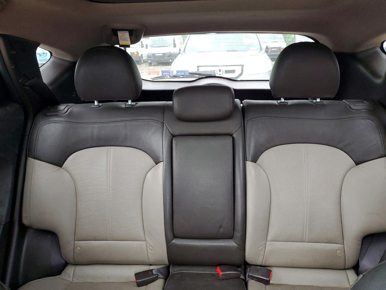 2012 Hyundai Tucson Limited Tan vin: KM8JU3AC5CU523686