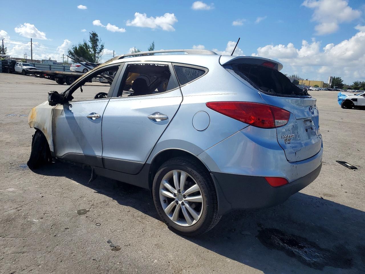 2013 Hyundai Tucson Blue vin: KM8JU3AC5DU547939