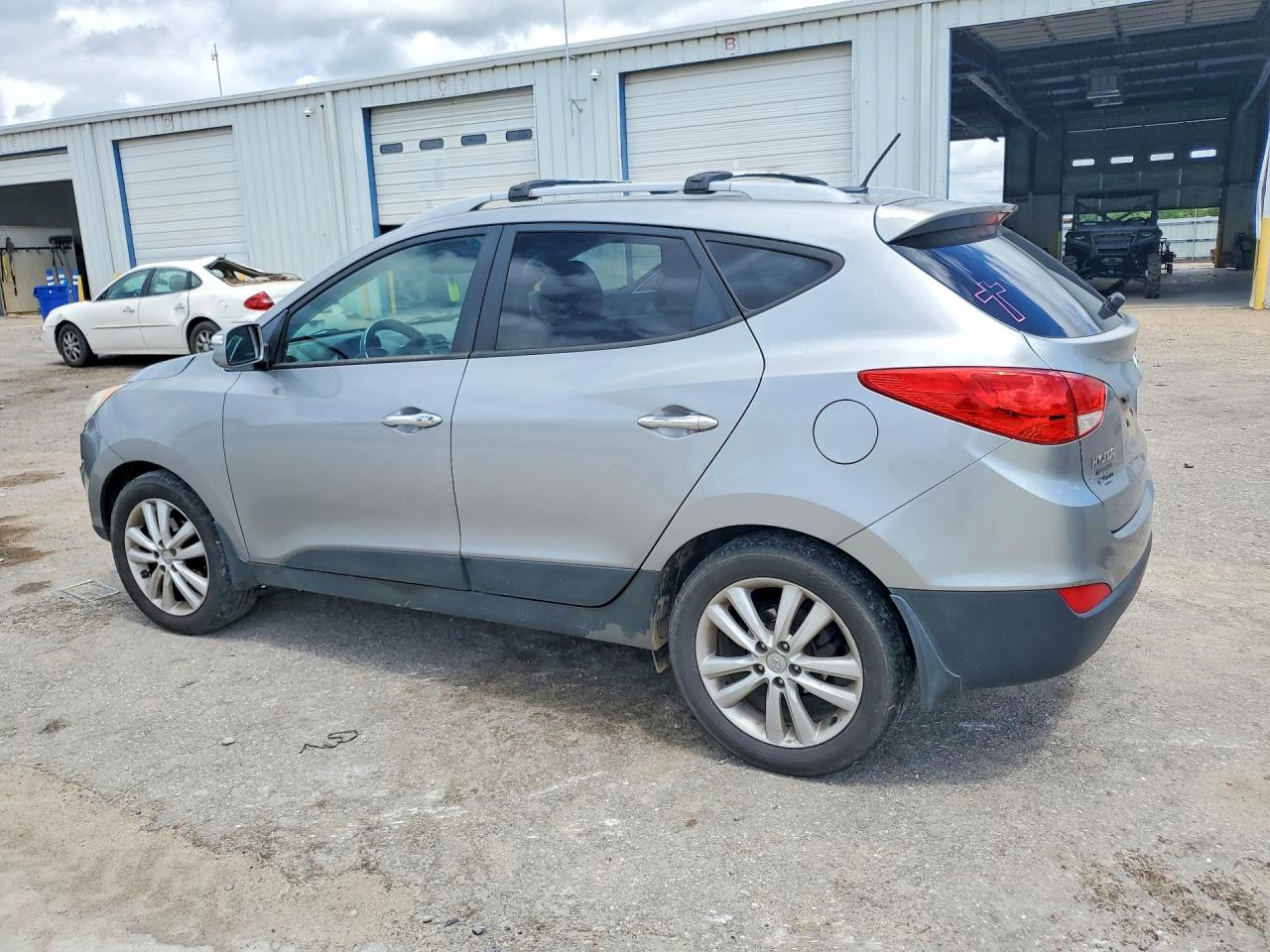 2013 Hyundai Tucson Limited Gray vin: KM8JU3AC5DU550162