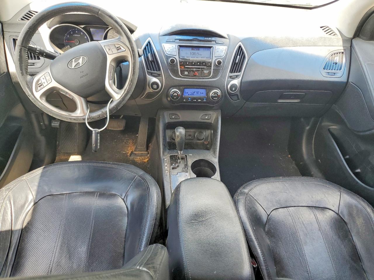 2013 Hyundai Tucson Limited Gray vin: KM8JU3AC5DU550162