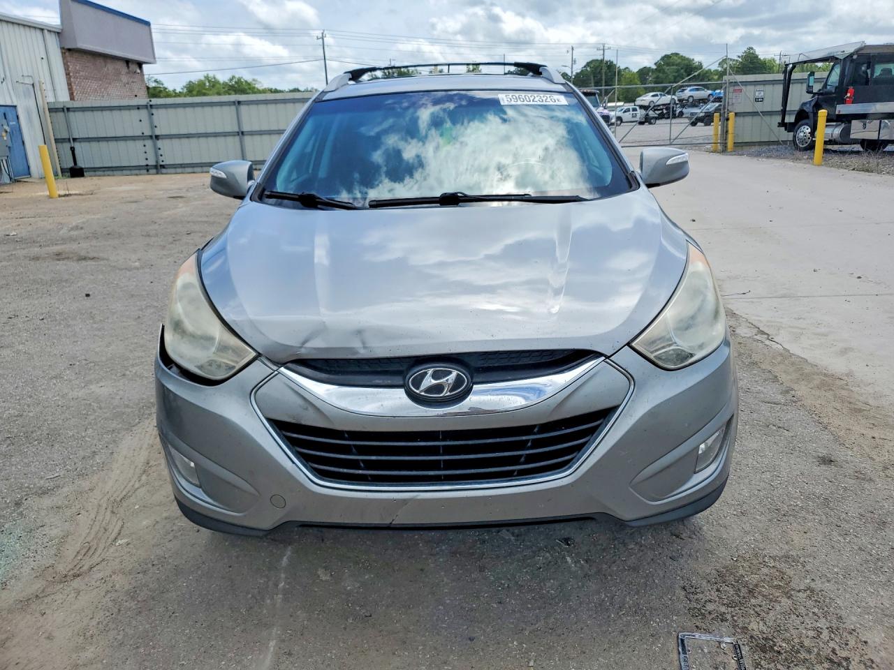 2013 Hyundai Tucson Limited Gray vin: KM8JU3AC5DU550162