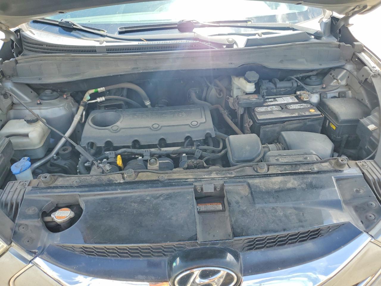 2013 Hyundai Tucson Limited Gray vin: KM8JU3AC5DU550162