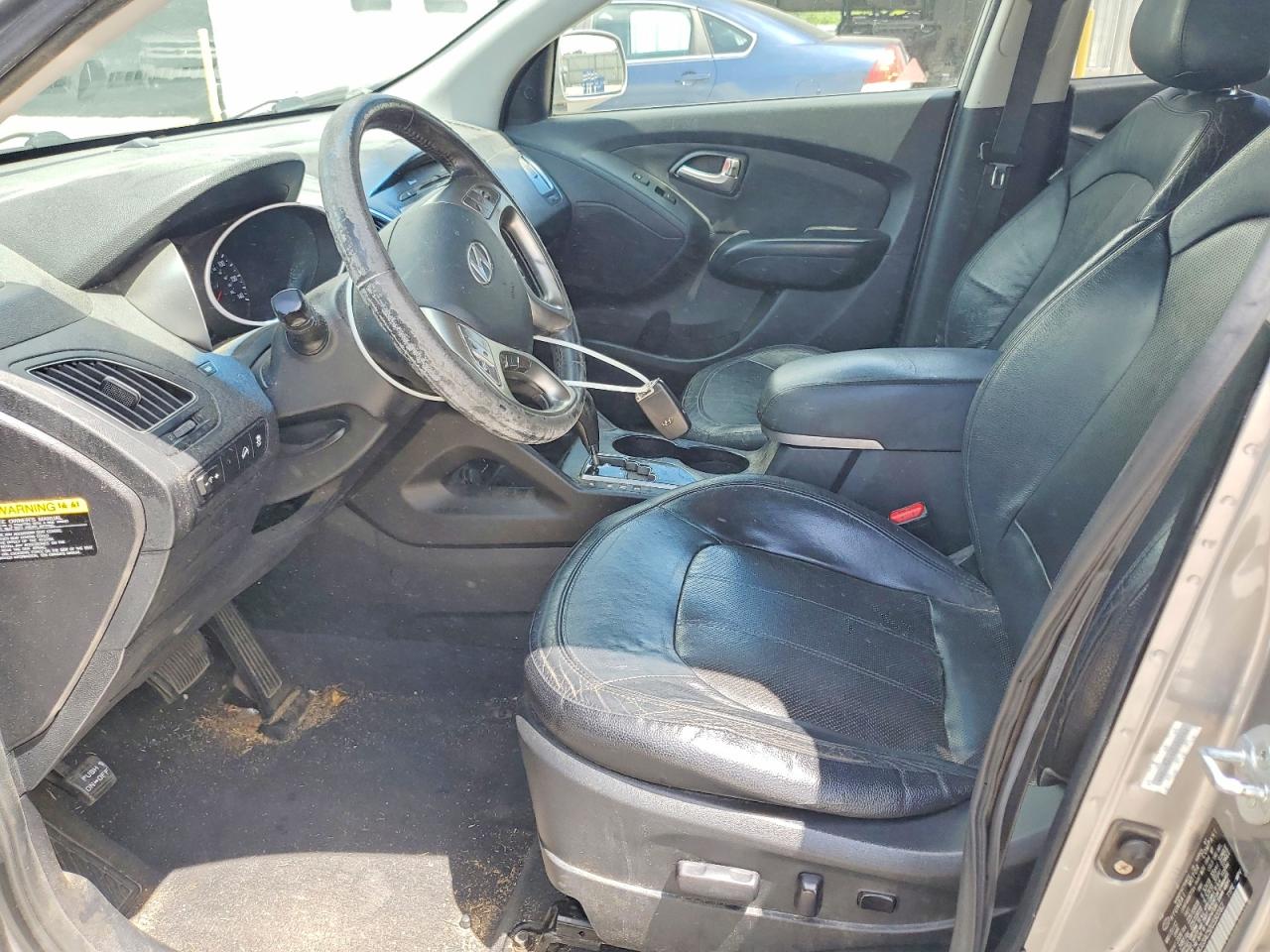 2013 Hyundai Tucson Limited Gray vin: KM8JU3AC5DU550162