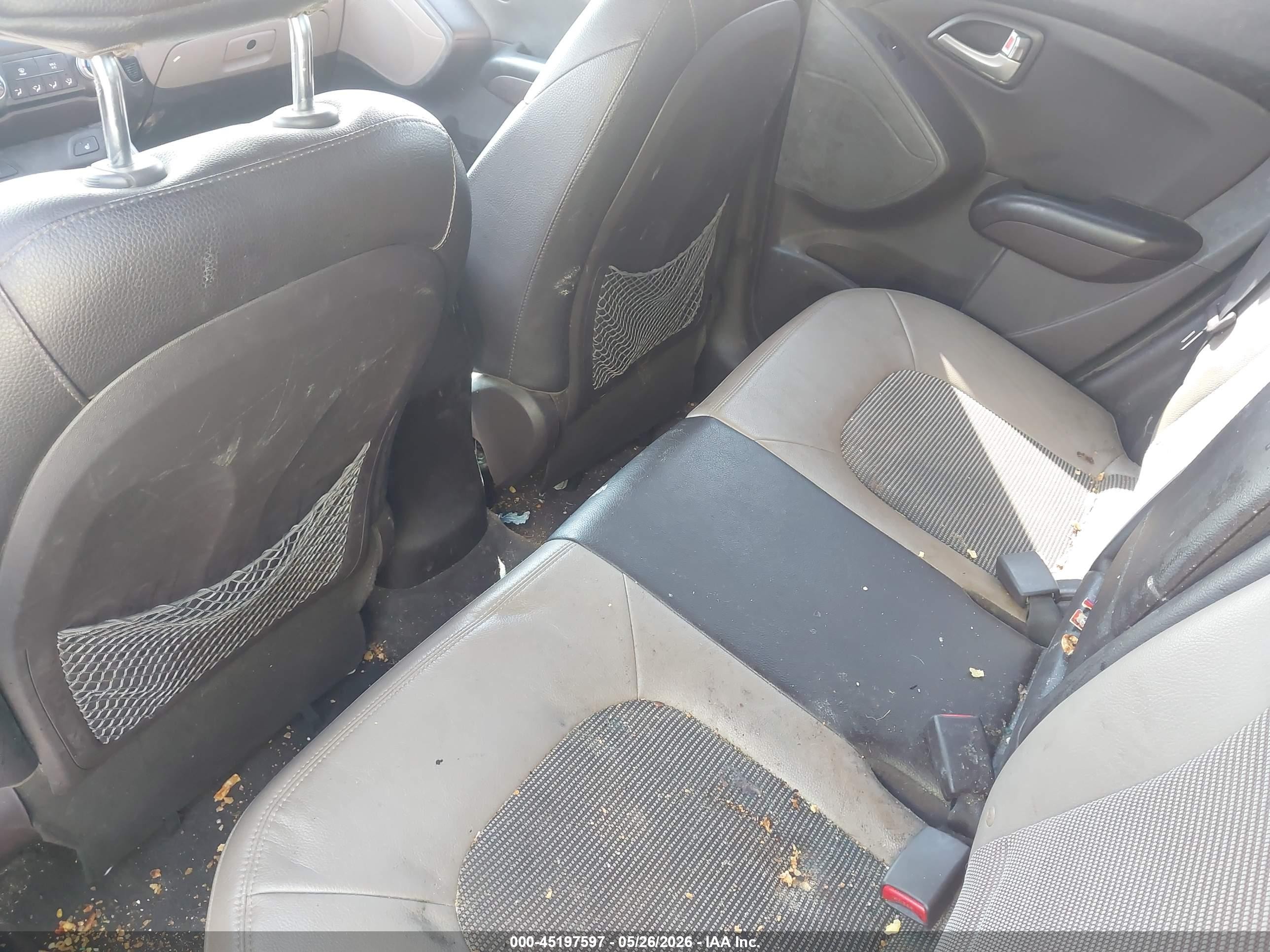 2013 Hyundai Tucson Gls Blue vin: KM8JU3AC5DU562571