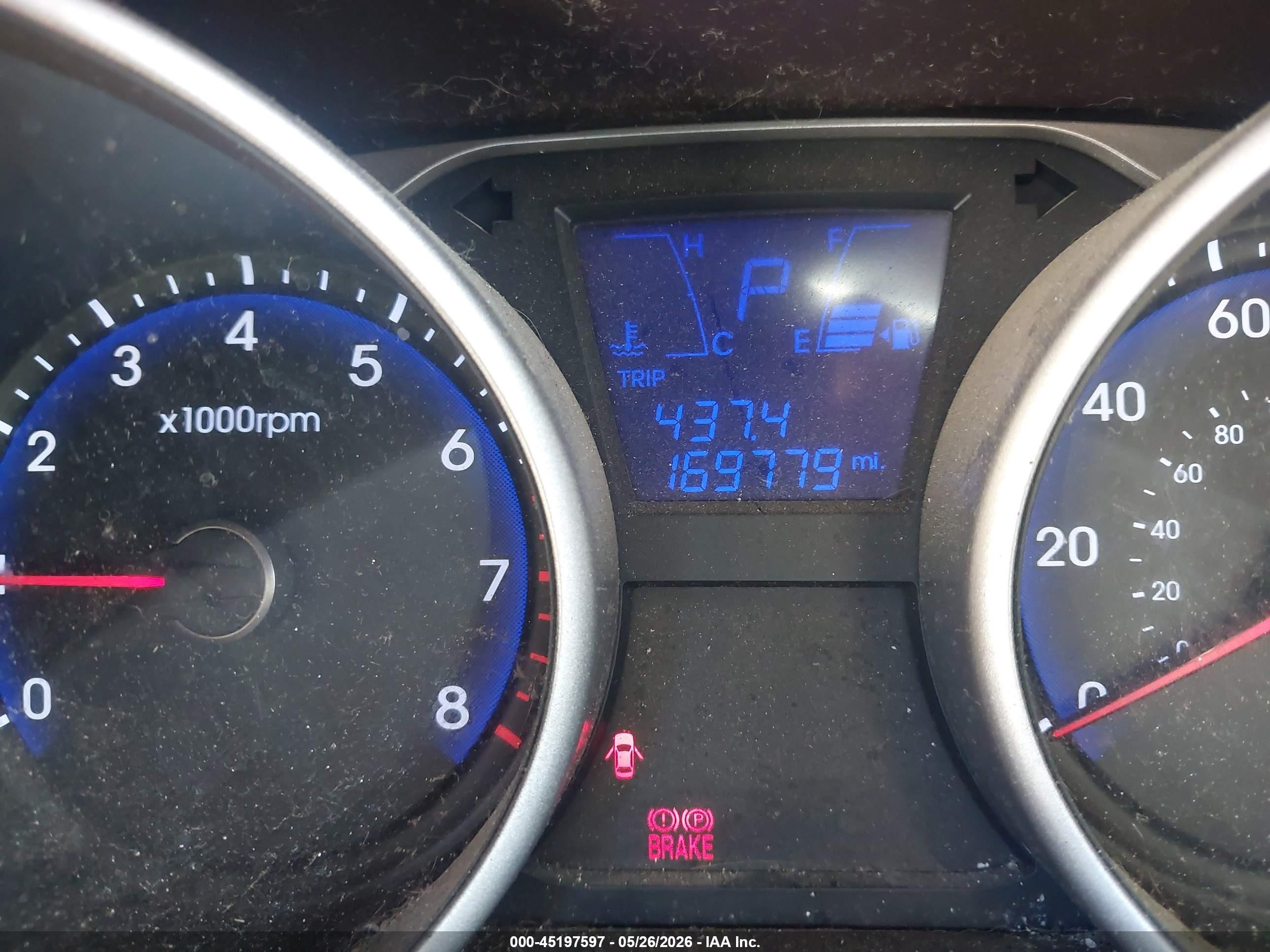 2013 Hyundai Tucson Gls Blue vin: KM8JU3AC5DU562571