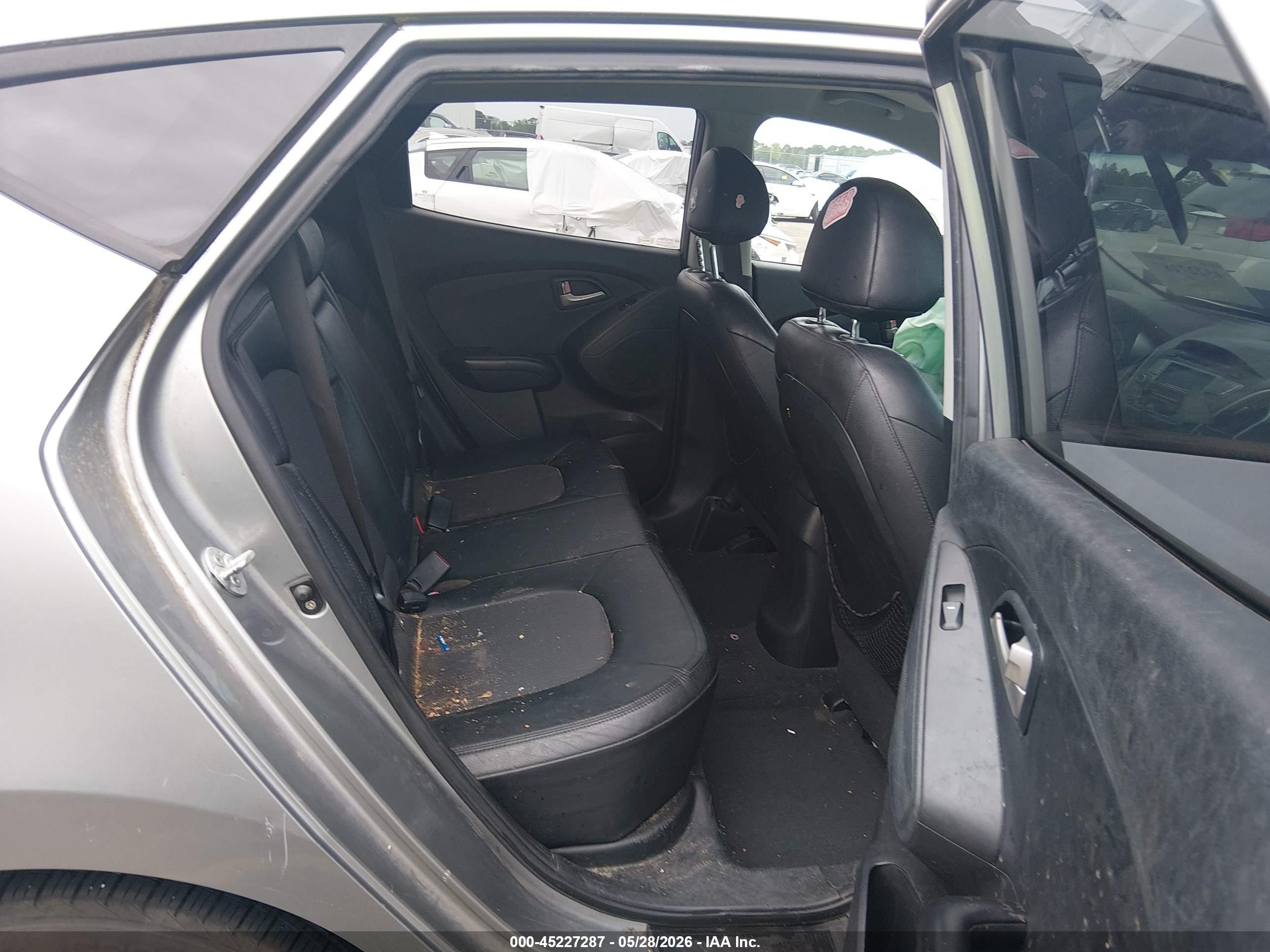 2013 Hyundai Tucson Gls Gray vin: KM8JU3AC5DU573568