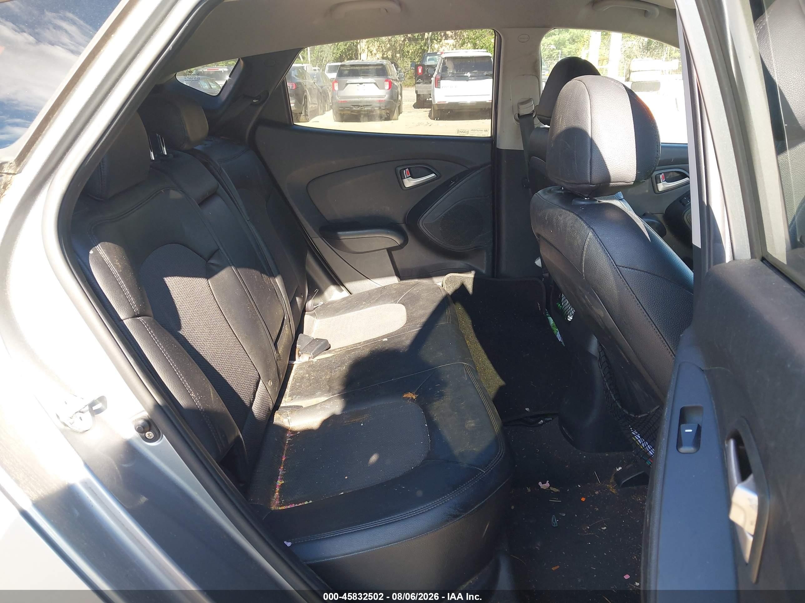 2013 Hyundai Tucson Gls Silver vin: KM8JU3AC5DU594470