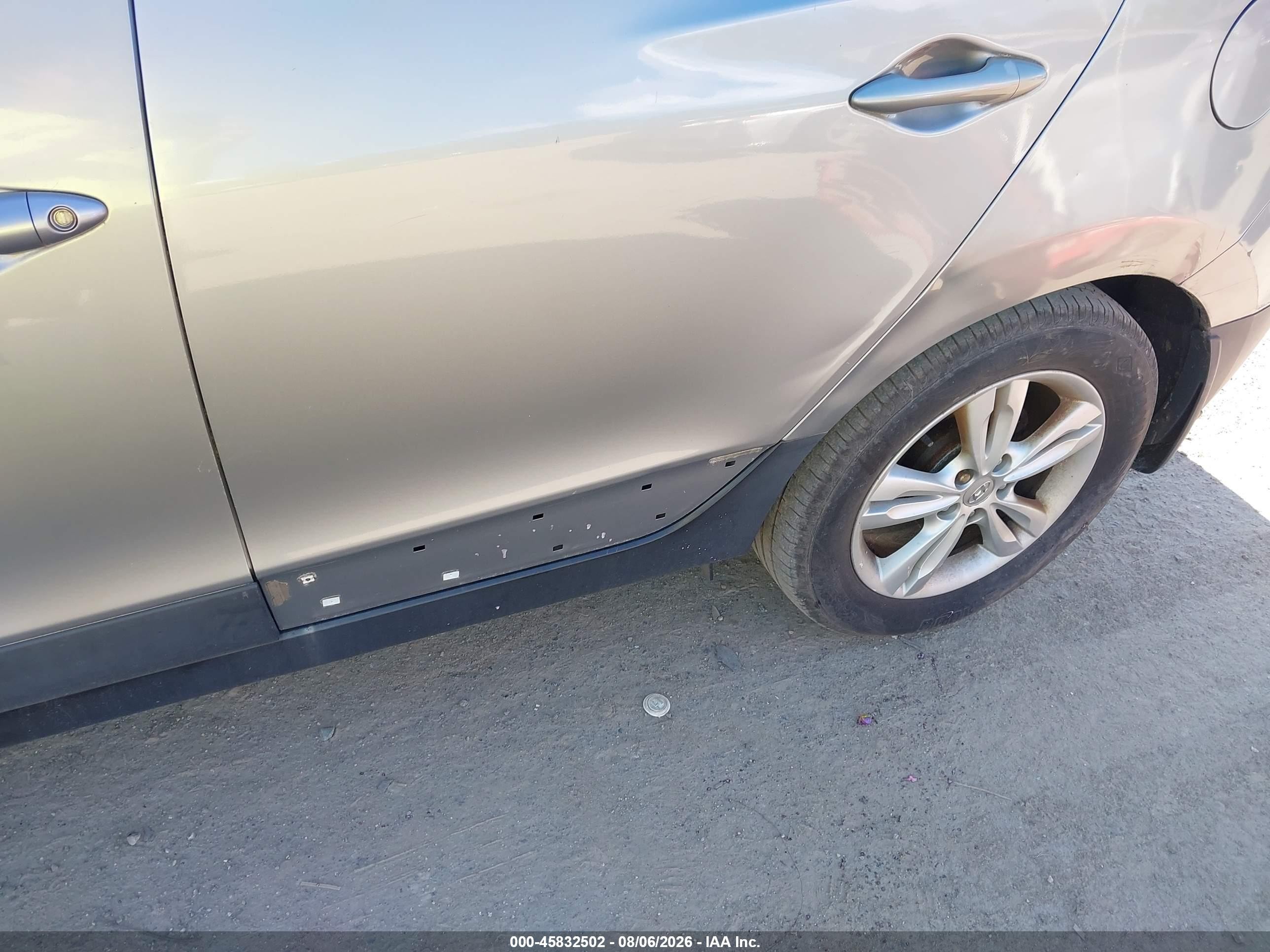 2013 Hyundai Tucson Gls Silver vin: KM8JU3AC5DU594470