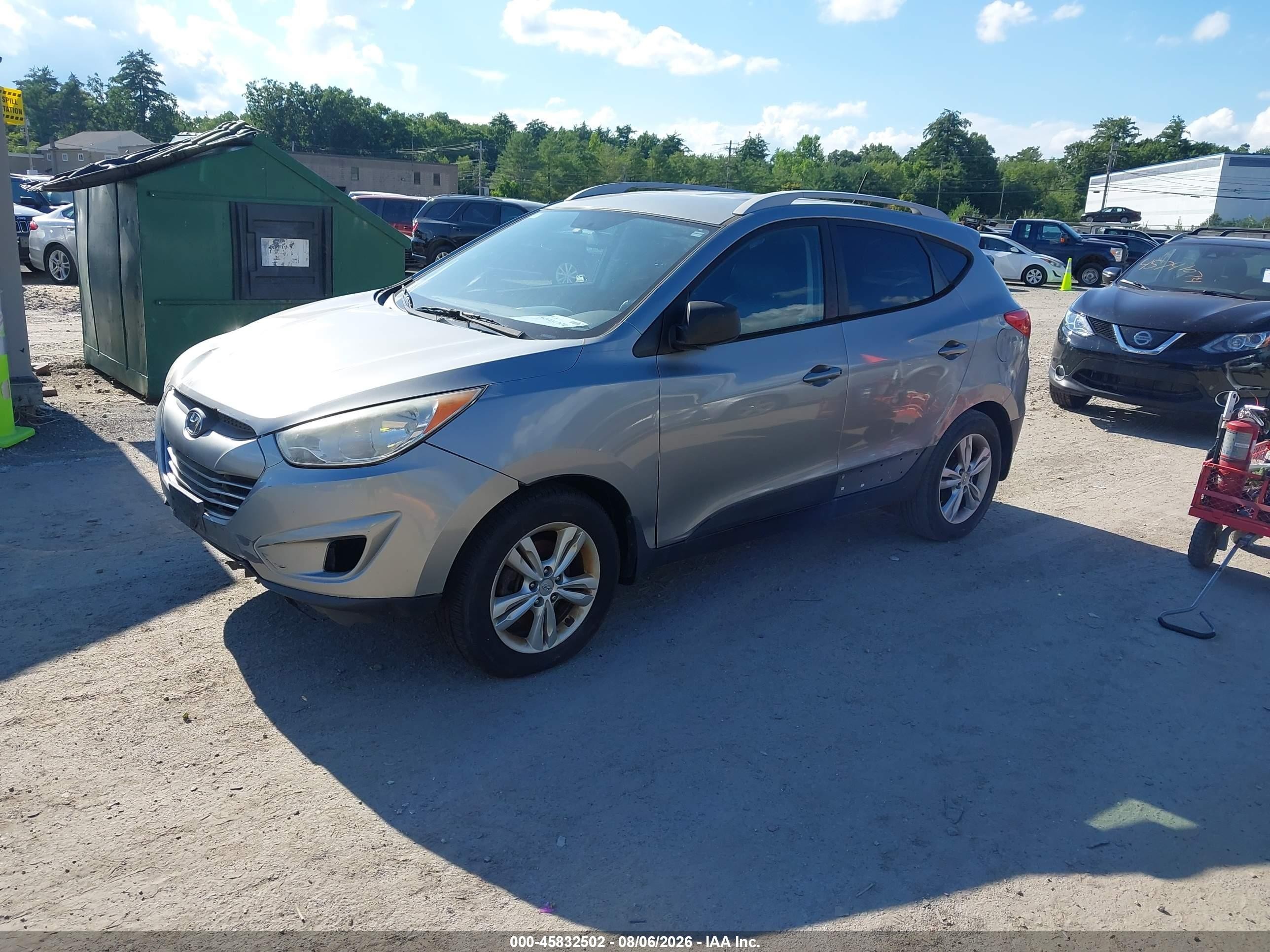 2013 Hyundai Tucson Gls Silver vin: KM8JU3AC5DU594470