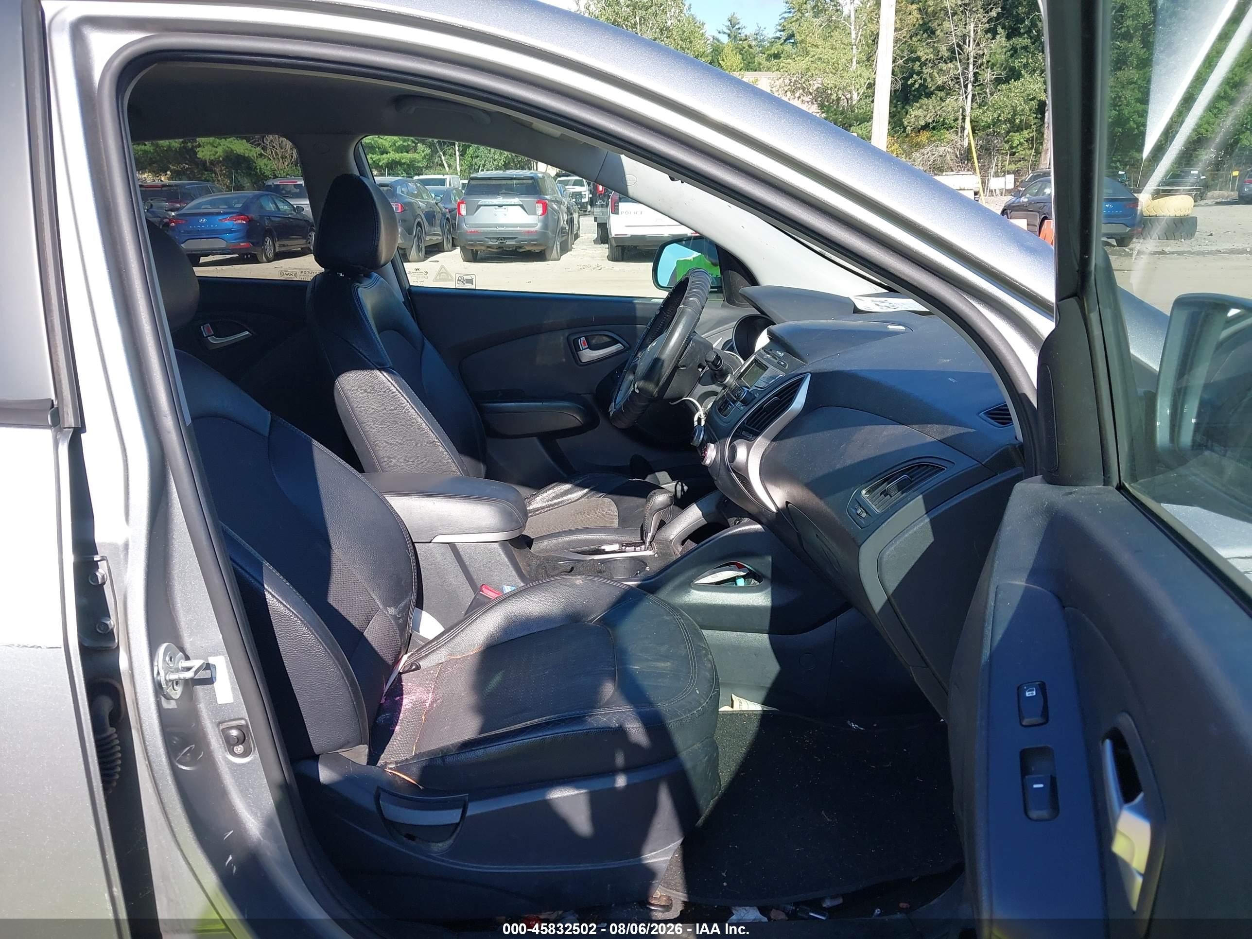 2013 Hyundai Tucson Gls Silver vin: KM8JU3AC5DU594470