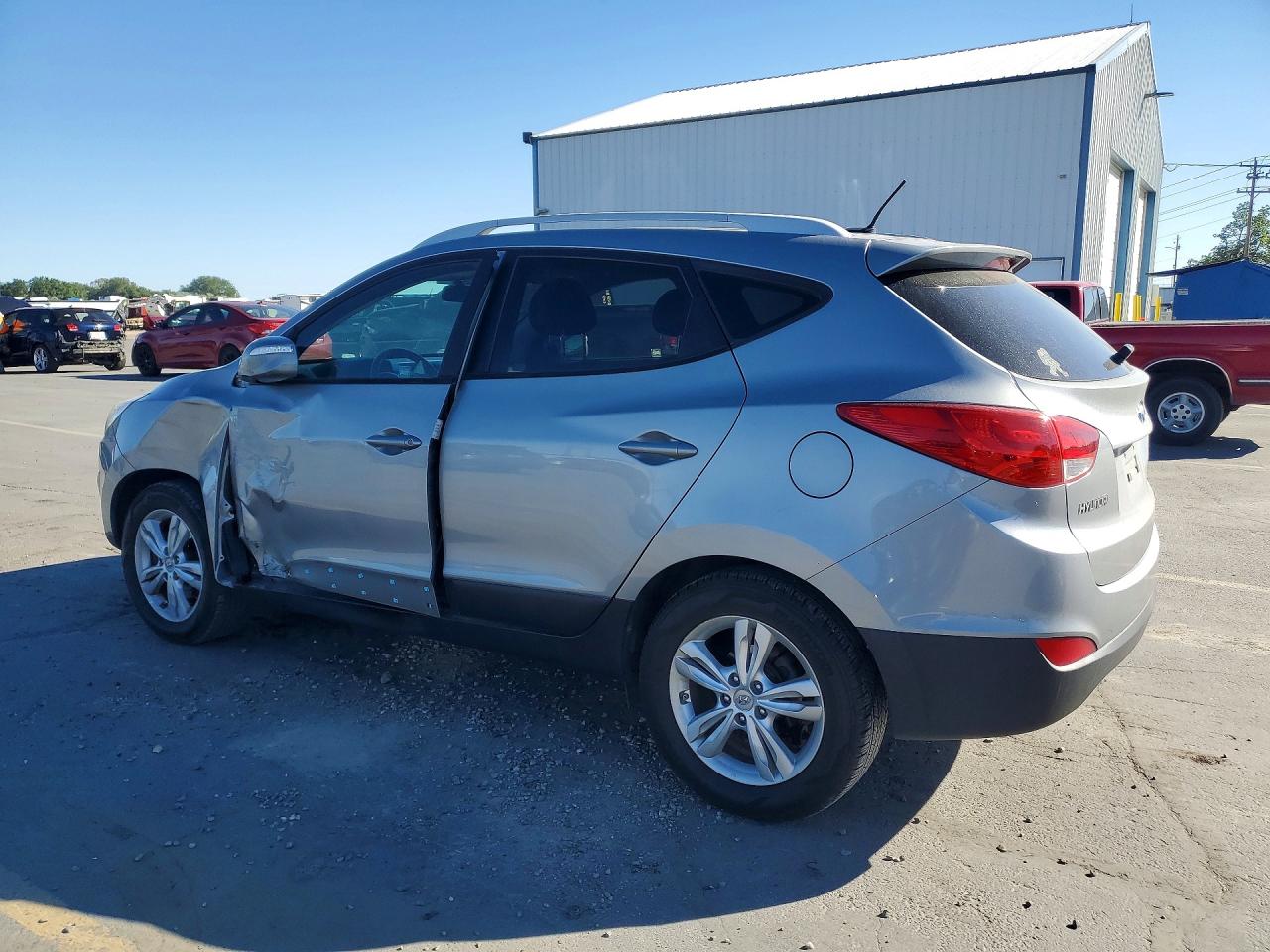 2013 Hyundai Tucson Gls Silver vin: KM8JU3AC5DU638340