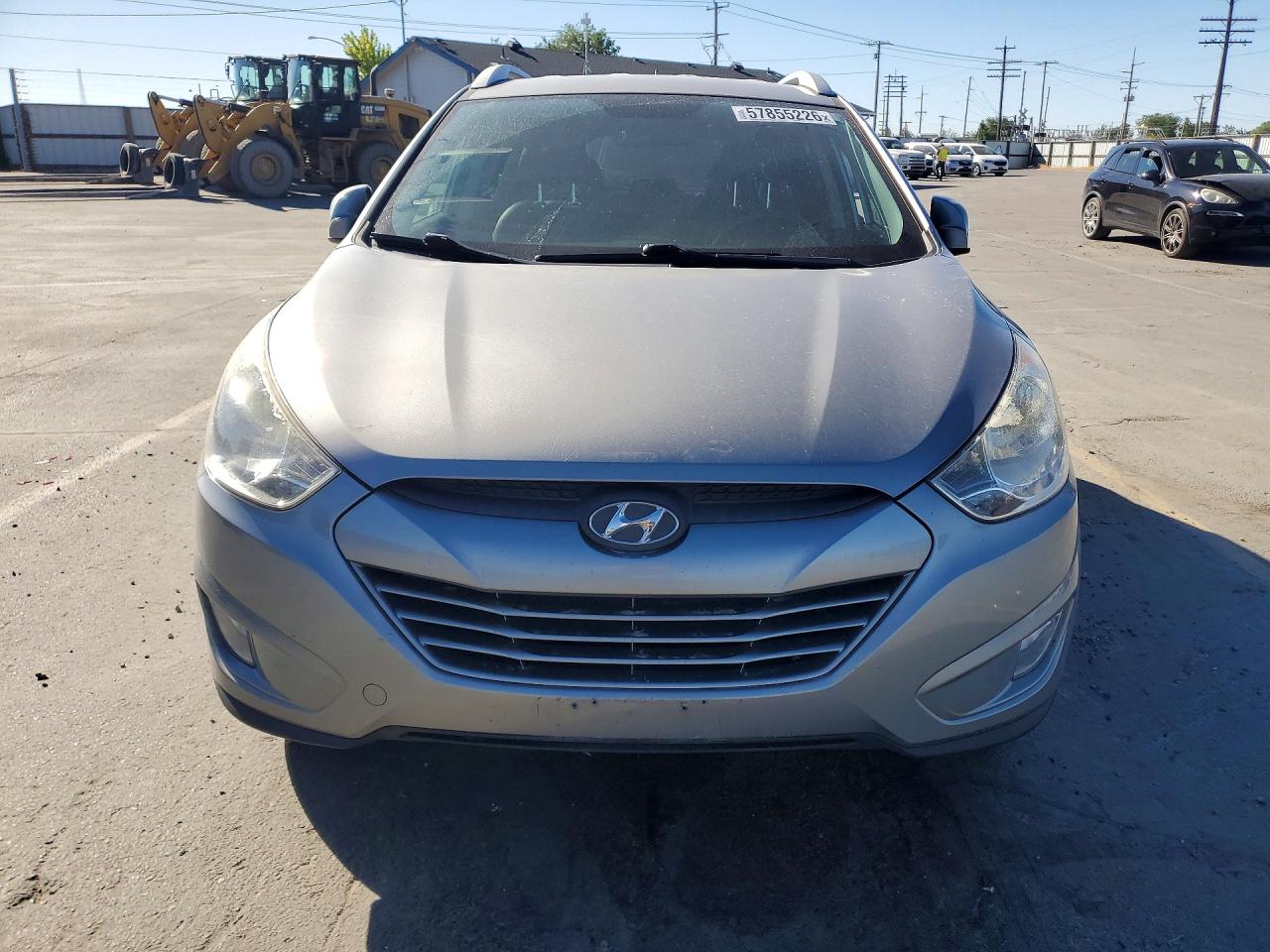 2013 Hyundai Tucson Gls Silver vin: KM8JU3AC5DU638340
