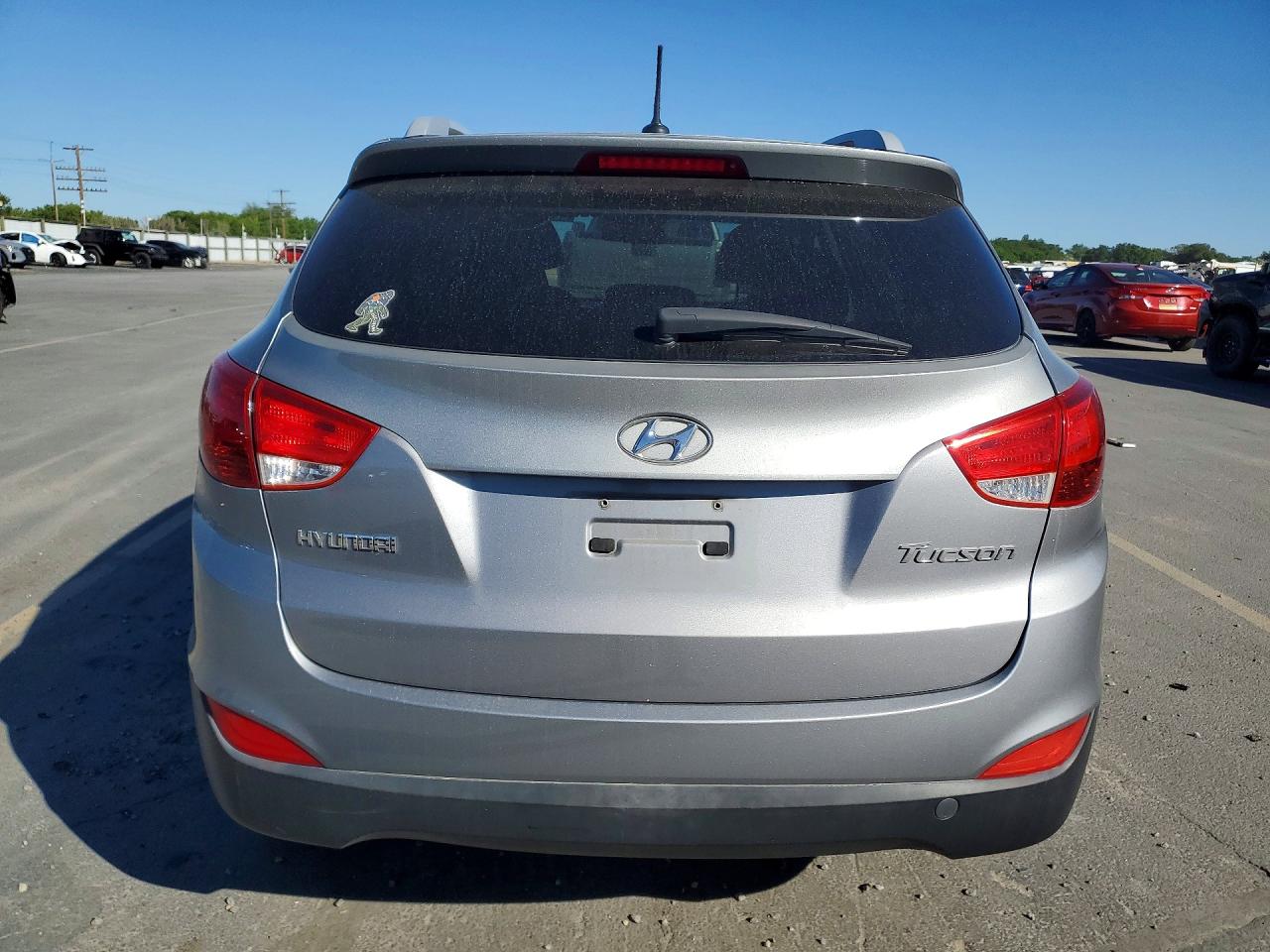 2013 Hyundai Tucson Gls Silver vin: KM8JU3AC5DU638340