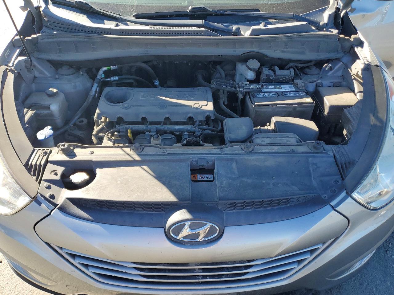 2013 Hyundai Tucson Gls Silver vin: KM8JU3AC5DU638340