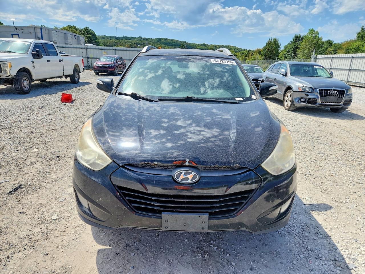 2013 Hyundai Tucson Gls Black vin: KM8JU3AC5DU640816