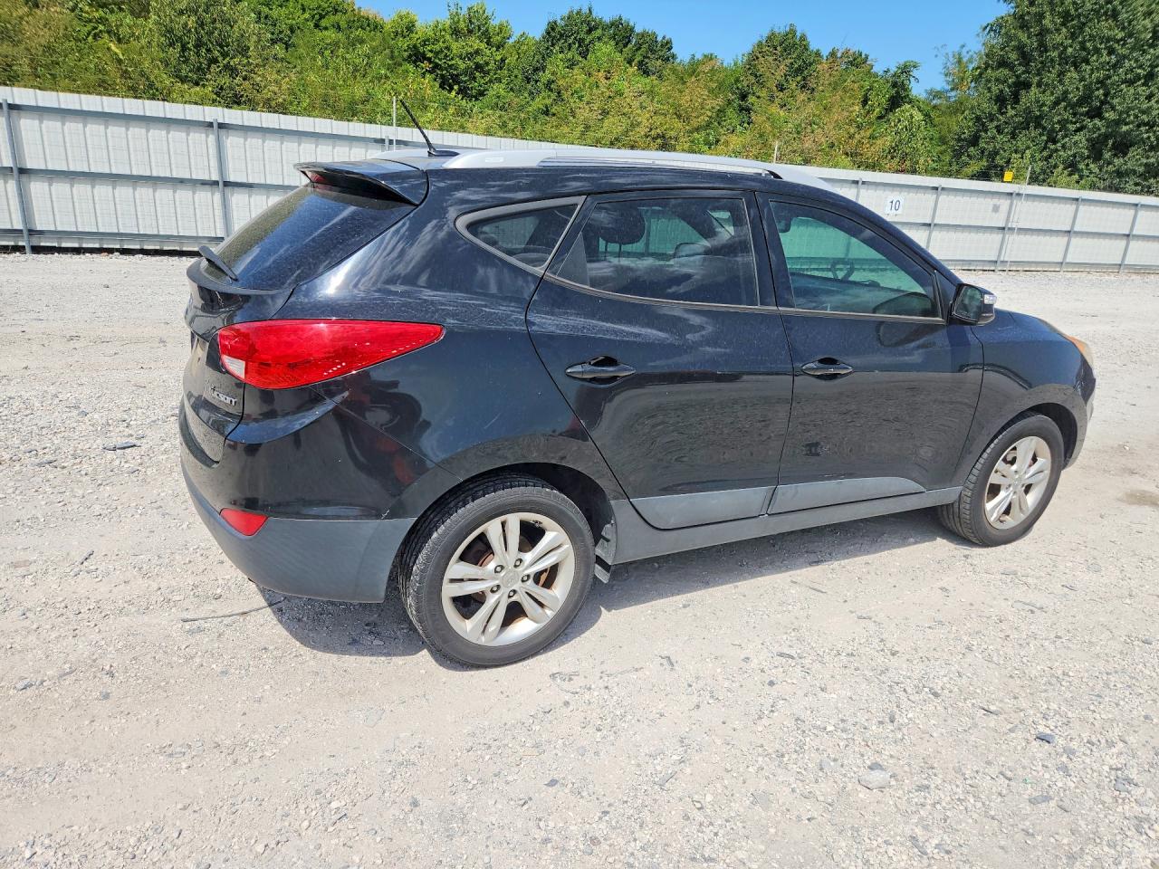 2013 Hyundai Tucson Gls Black vin: KM8JU3AC5DU640816