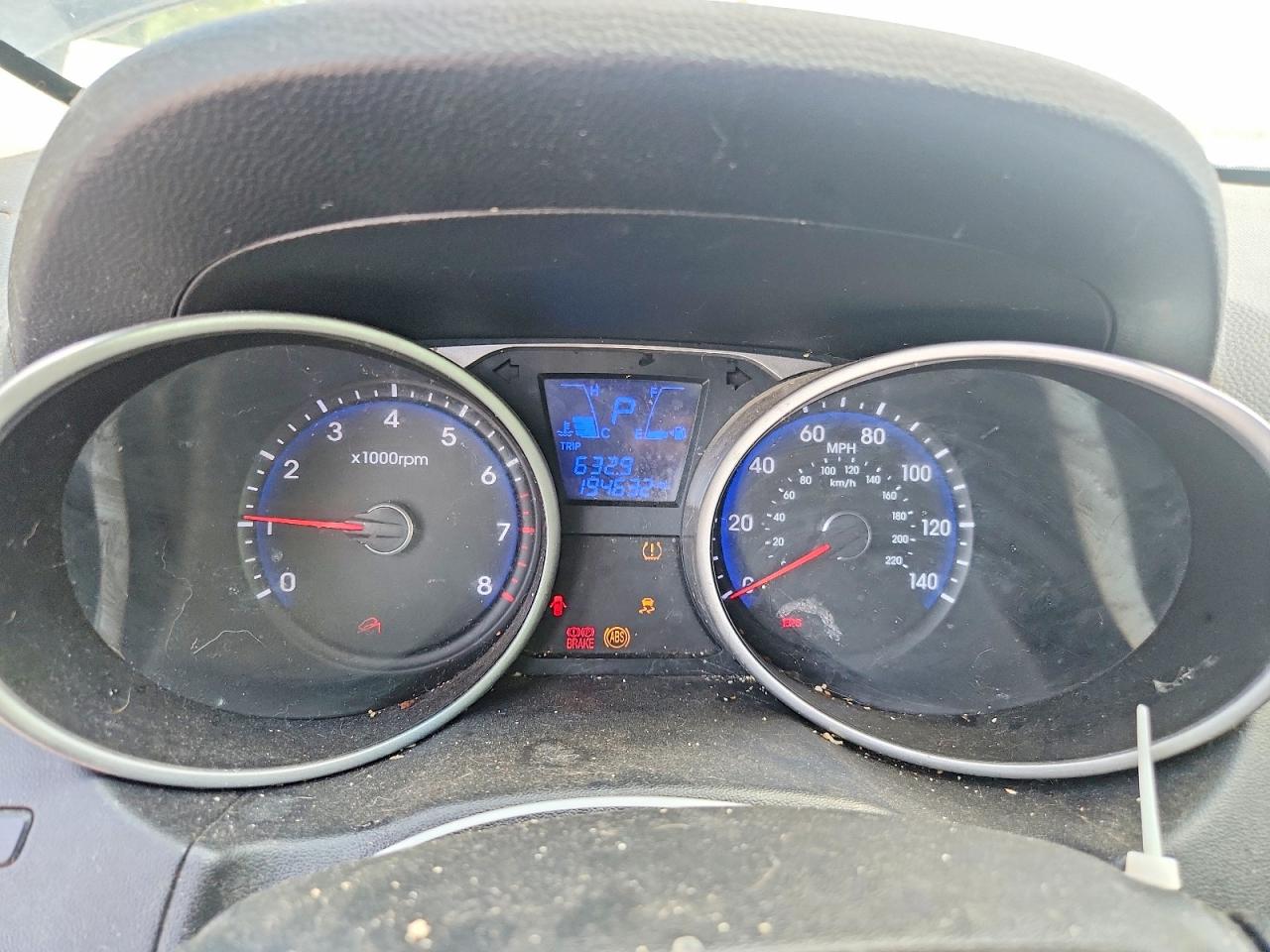 2013 Hyundai Tucson Gls Black vin: KM8JU3AC5DU640816