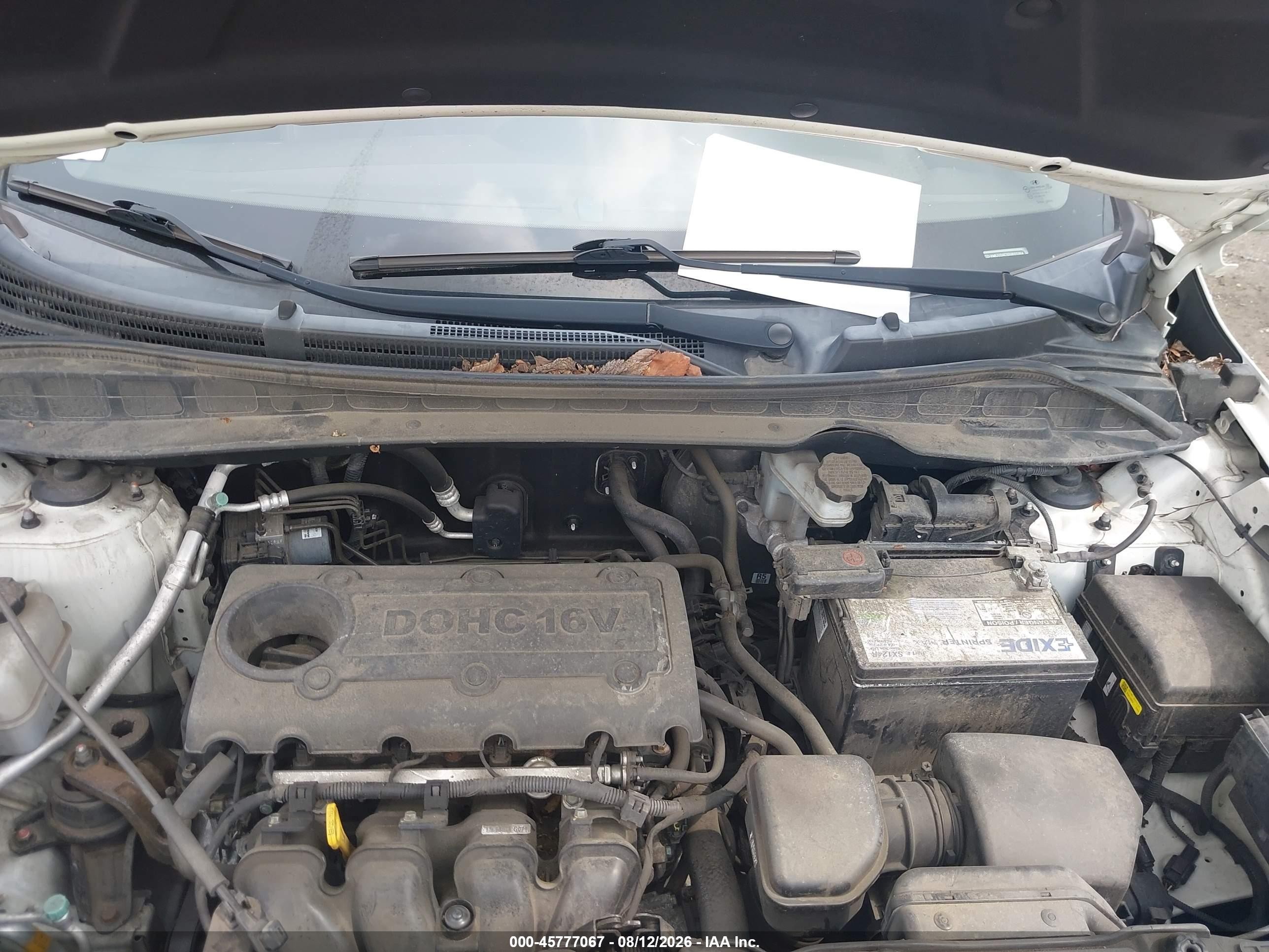 2013 Hyundai Tucson Gls White vin: KM8JU3AC5DU655364