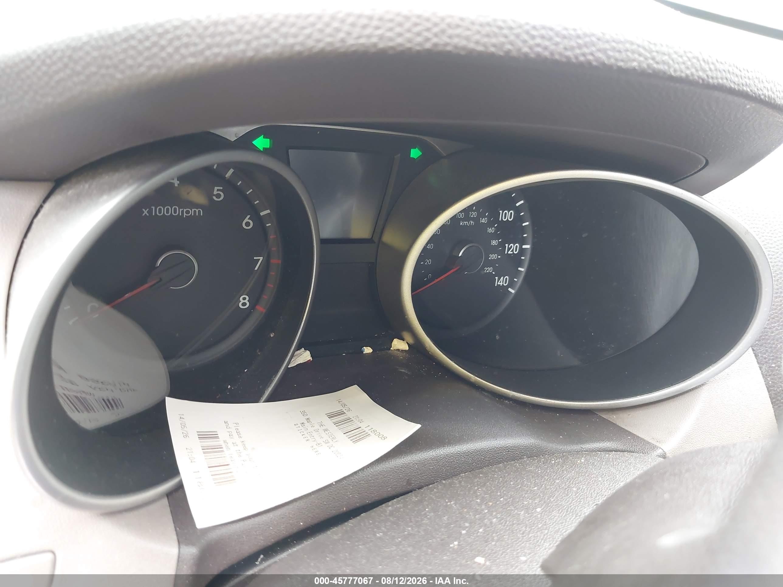 2013 Hyundai Tucson Gls White vin: KM8JU3AC5DU655364