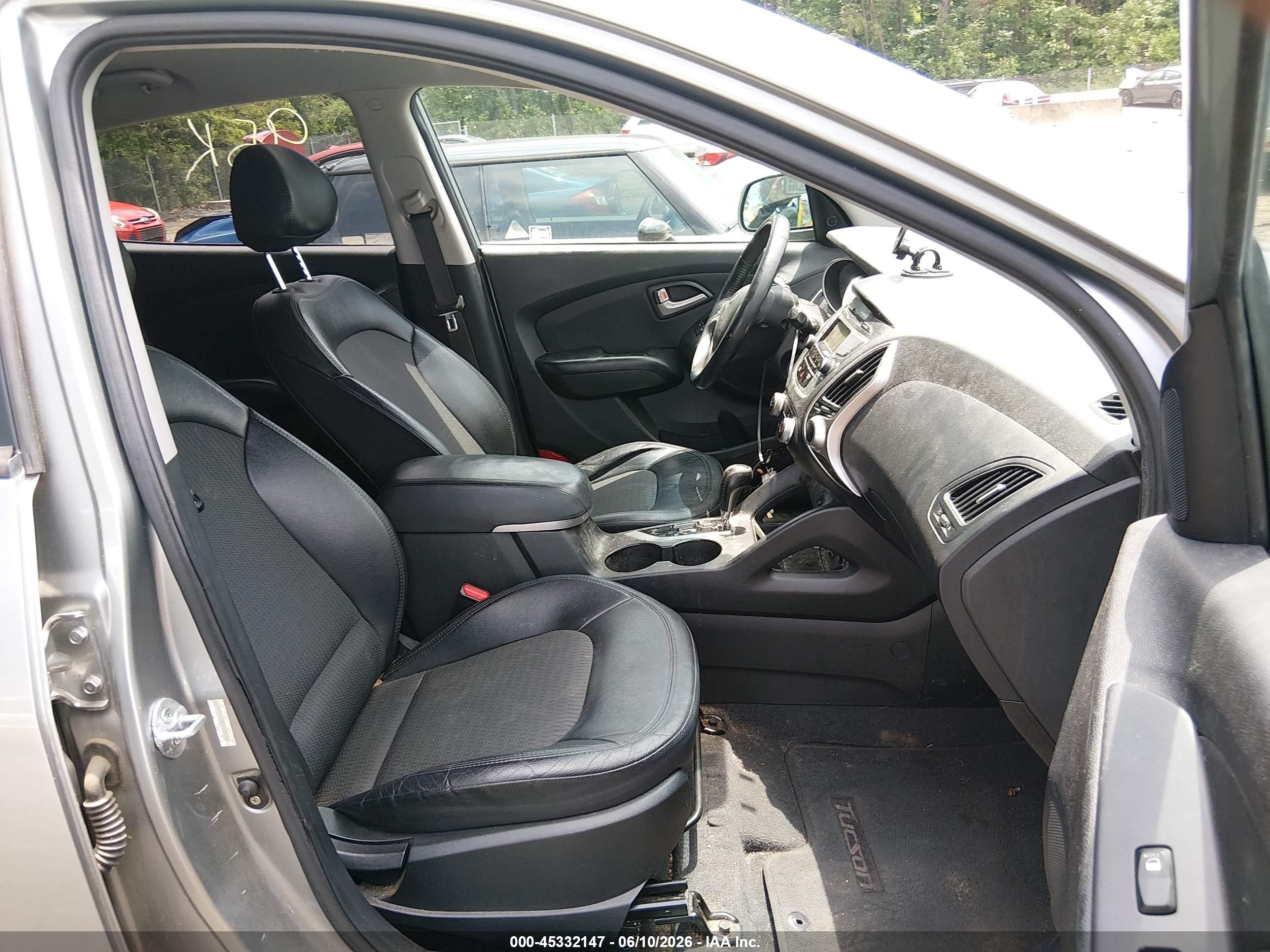 2013 Hyundai Tucson Gls Silver vin: KM8JU3AC5DU659298