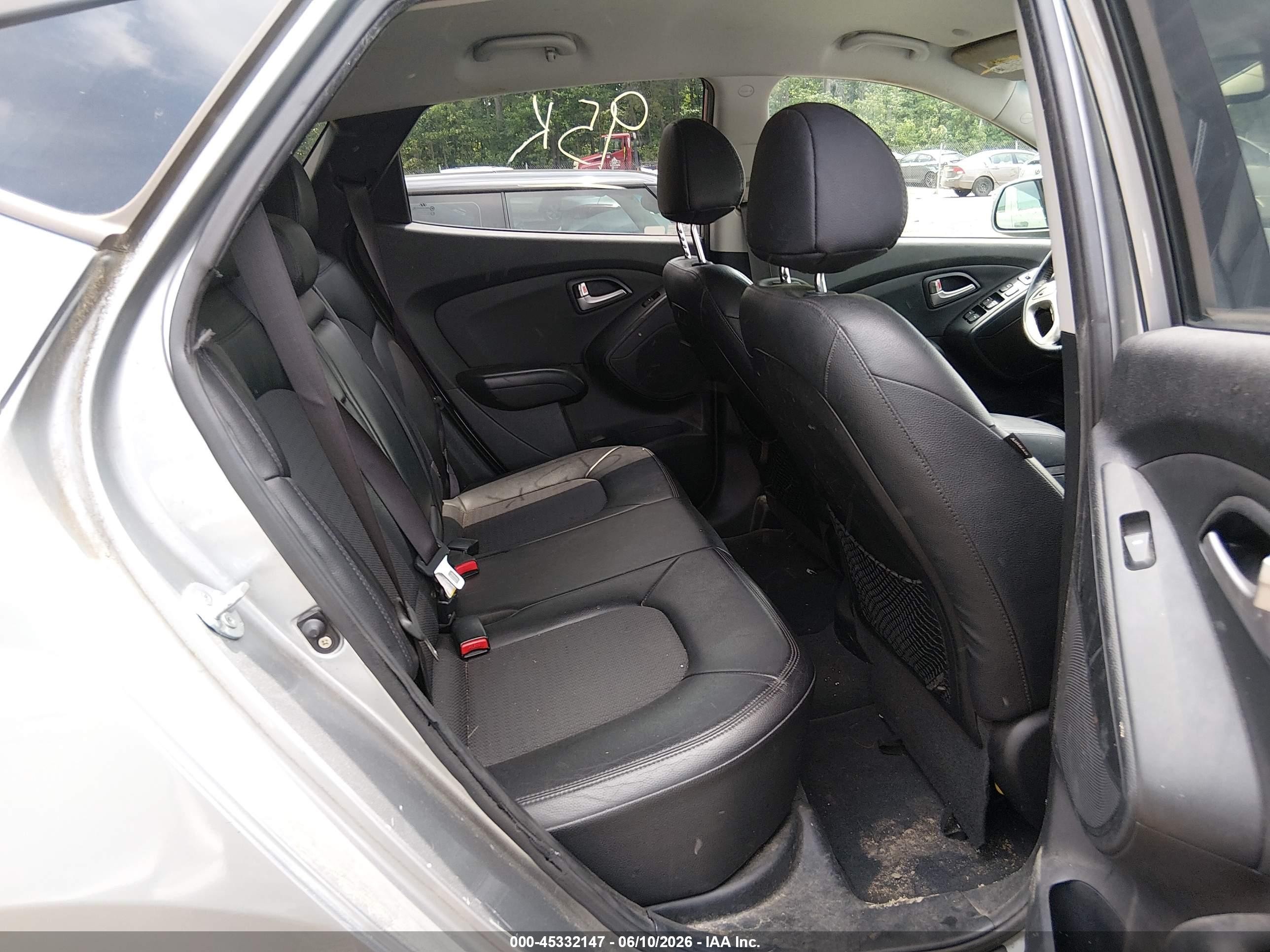2013 Hyundai Tucson Gls Silver vin: KM8JU3AC5DU659298
