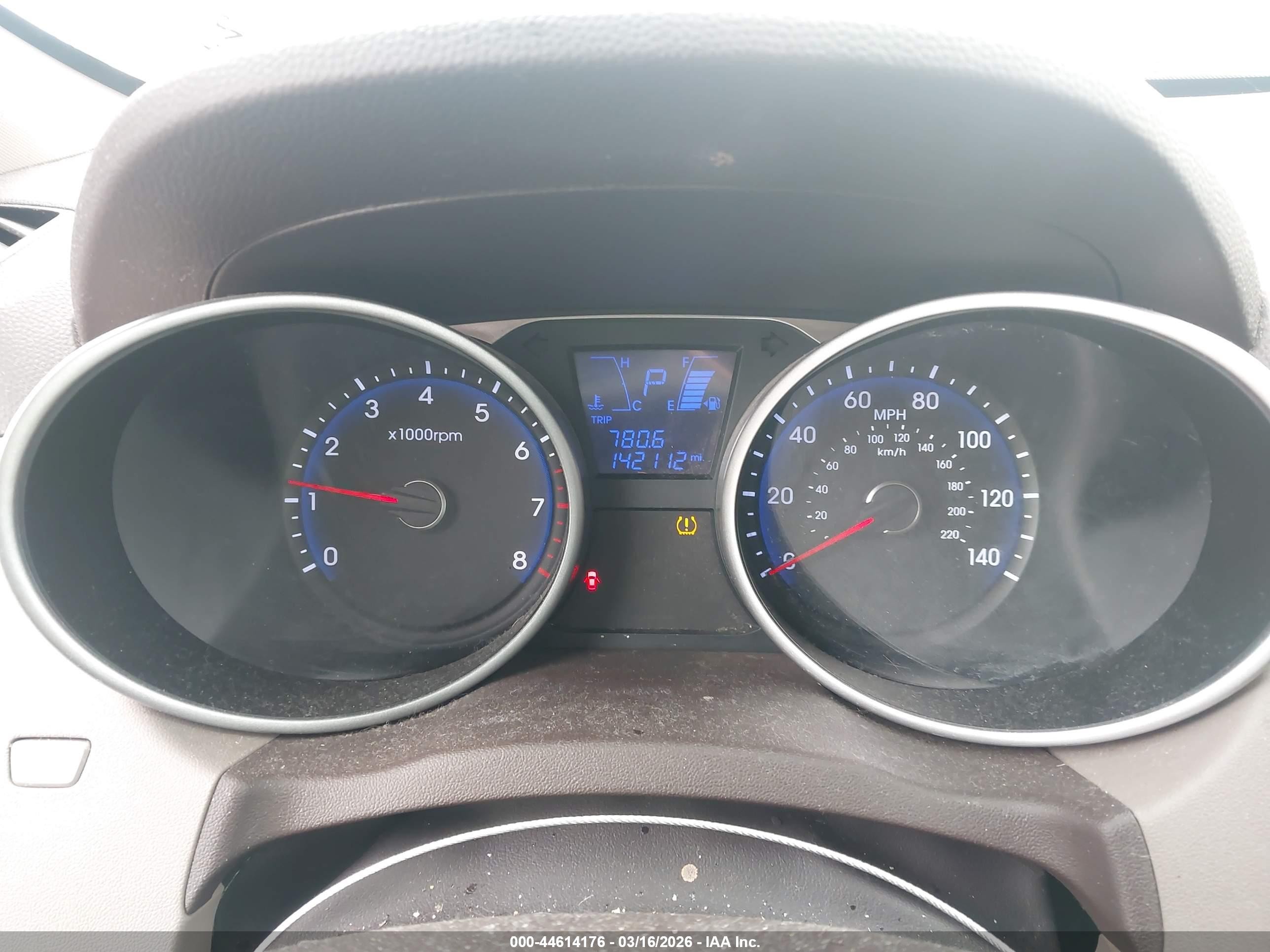2013 Hyundai Tucson Gls Белый vin: KM8JU3AC5DU663030