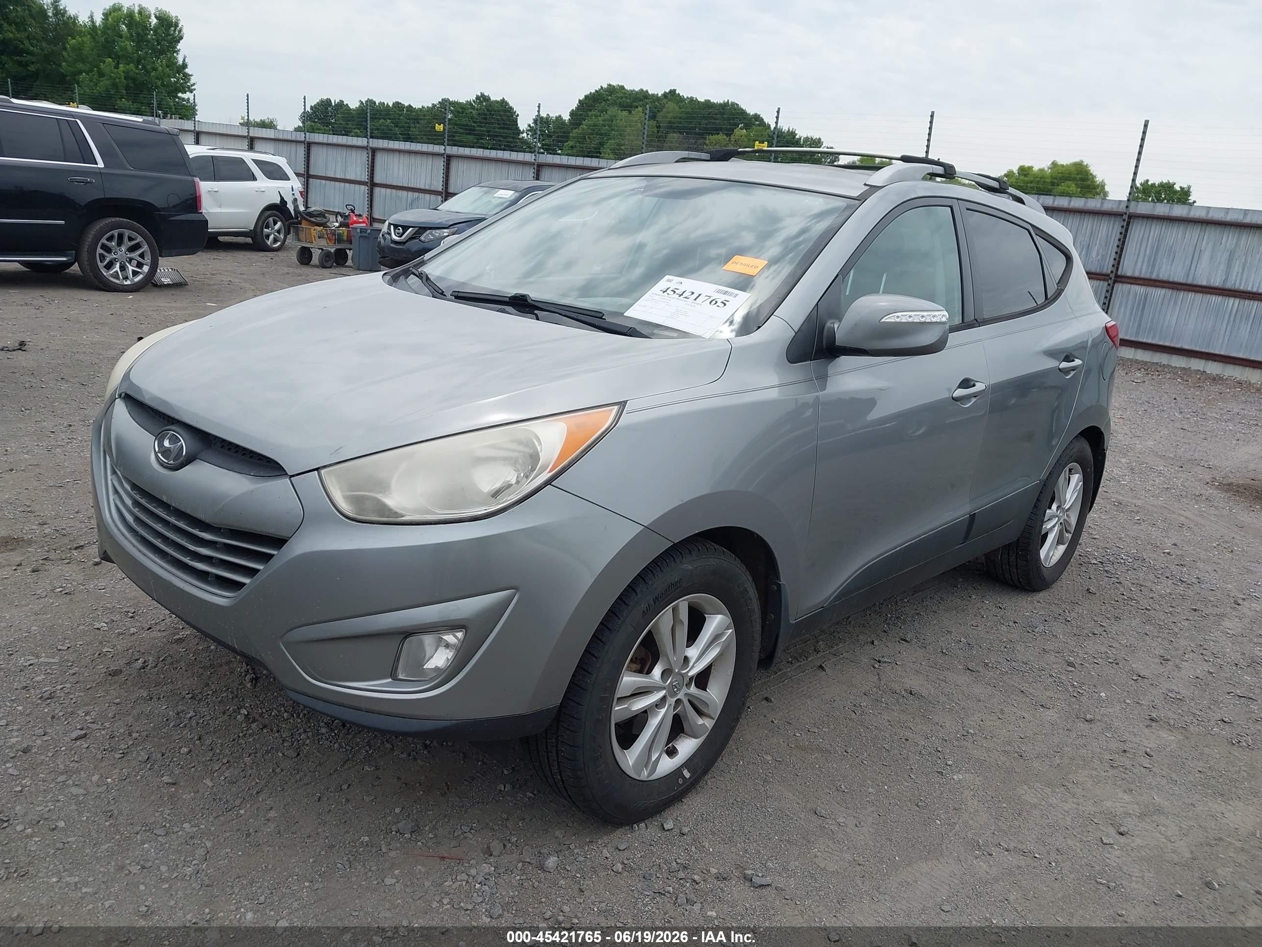 2013 Hyundai Tucson Gls Серый vin: KM8JU3AC5DU667904