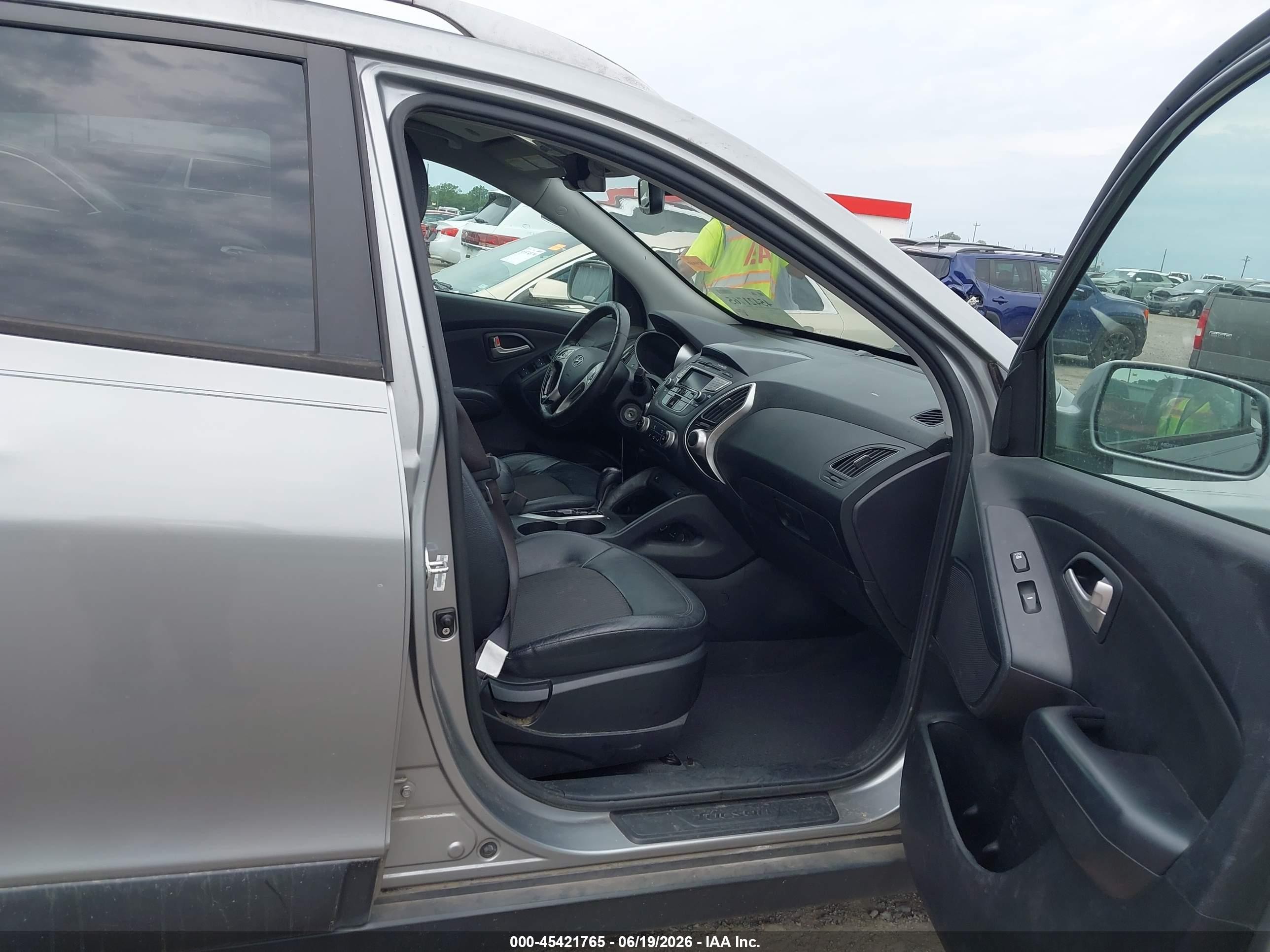 2013 Hyundai Tucson Gls Серый vin: KM8JU3AC5DU667904