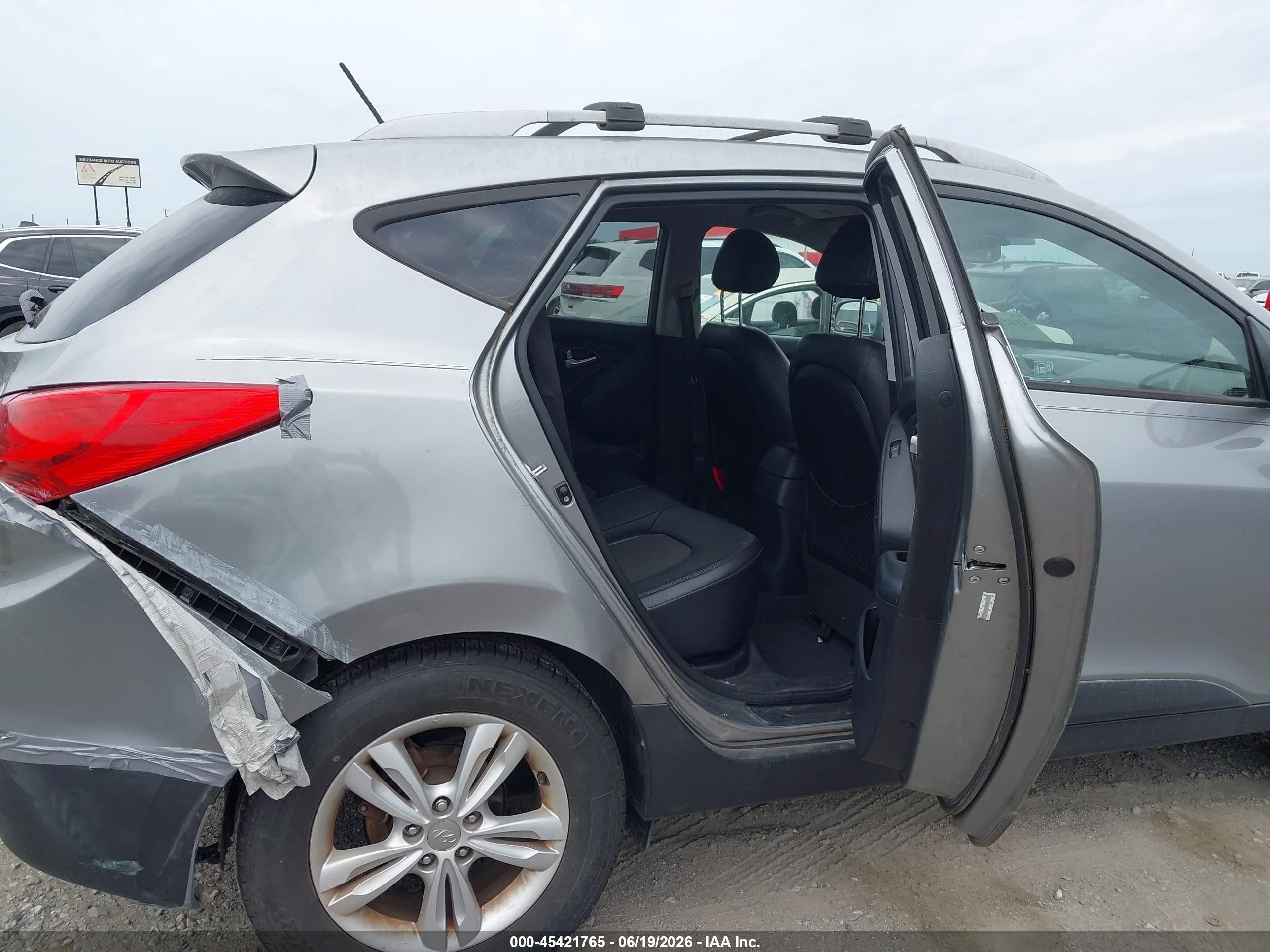 2013 Hyundai Tucson Gls Серый vin: KM8JU3AC5DU667904