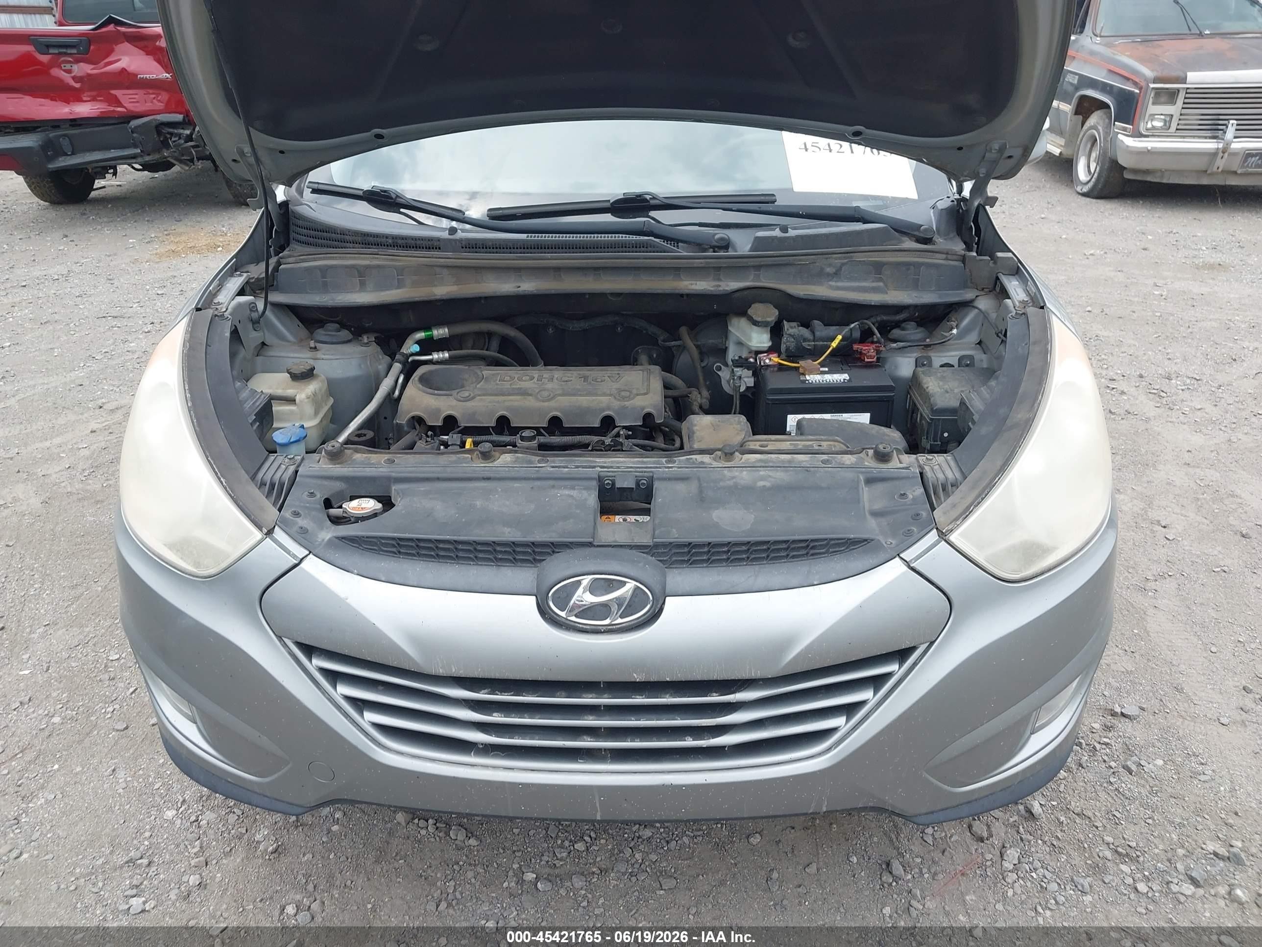 2013 Hyundai Tucson Gls Серый vin: KM8JU3AC5DU667904