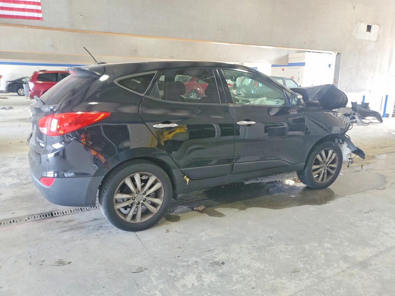 2013 Hyundai Tucson Black vin: KM8JU3AC5DU675582