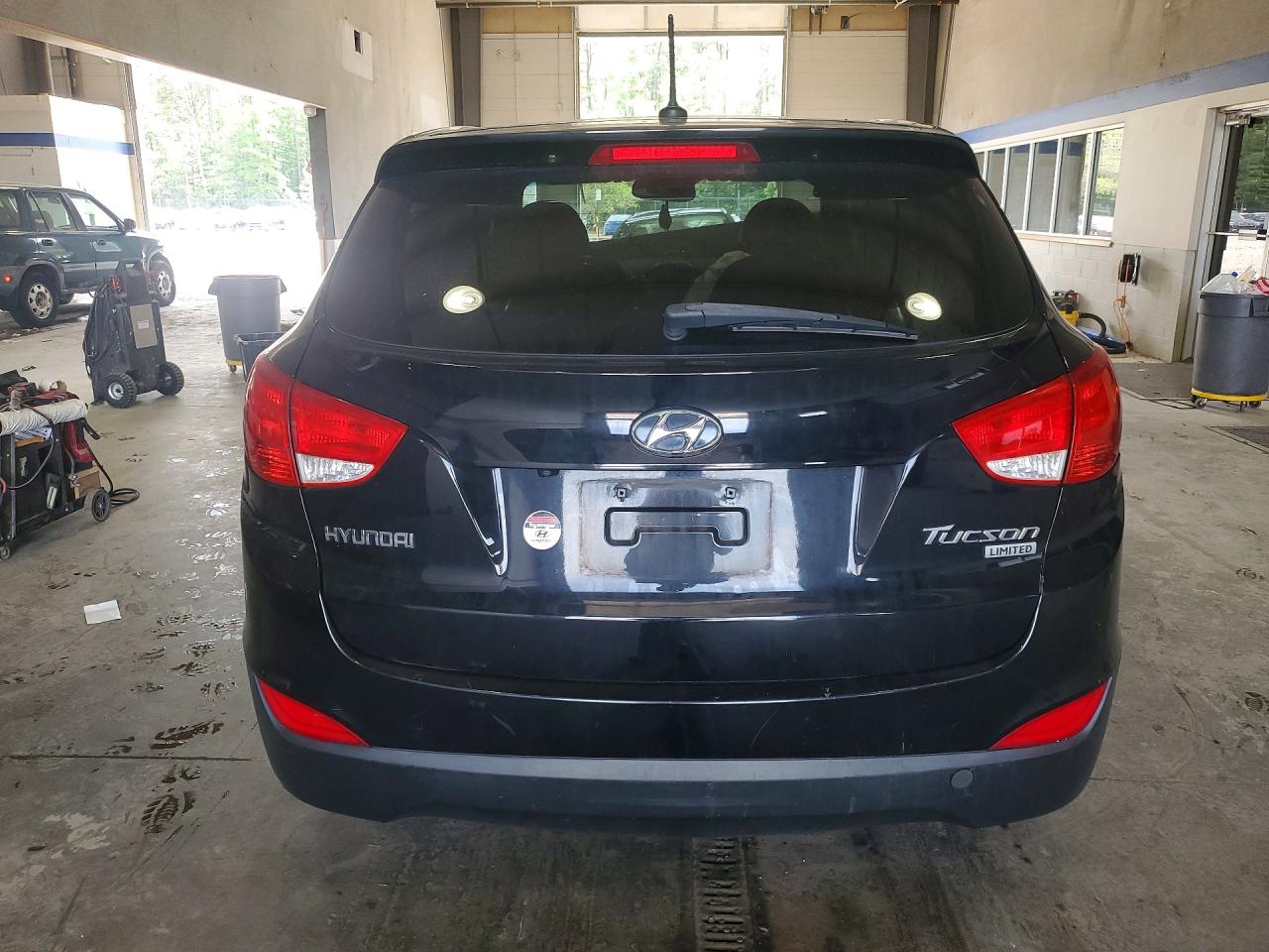 2013 Hyundai Tucson Black vin: KM8JU3AC5DU675582