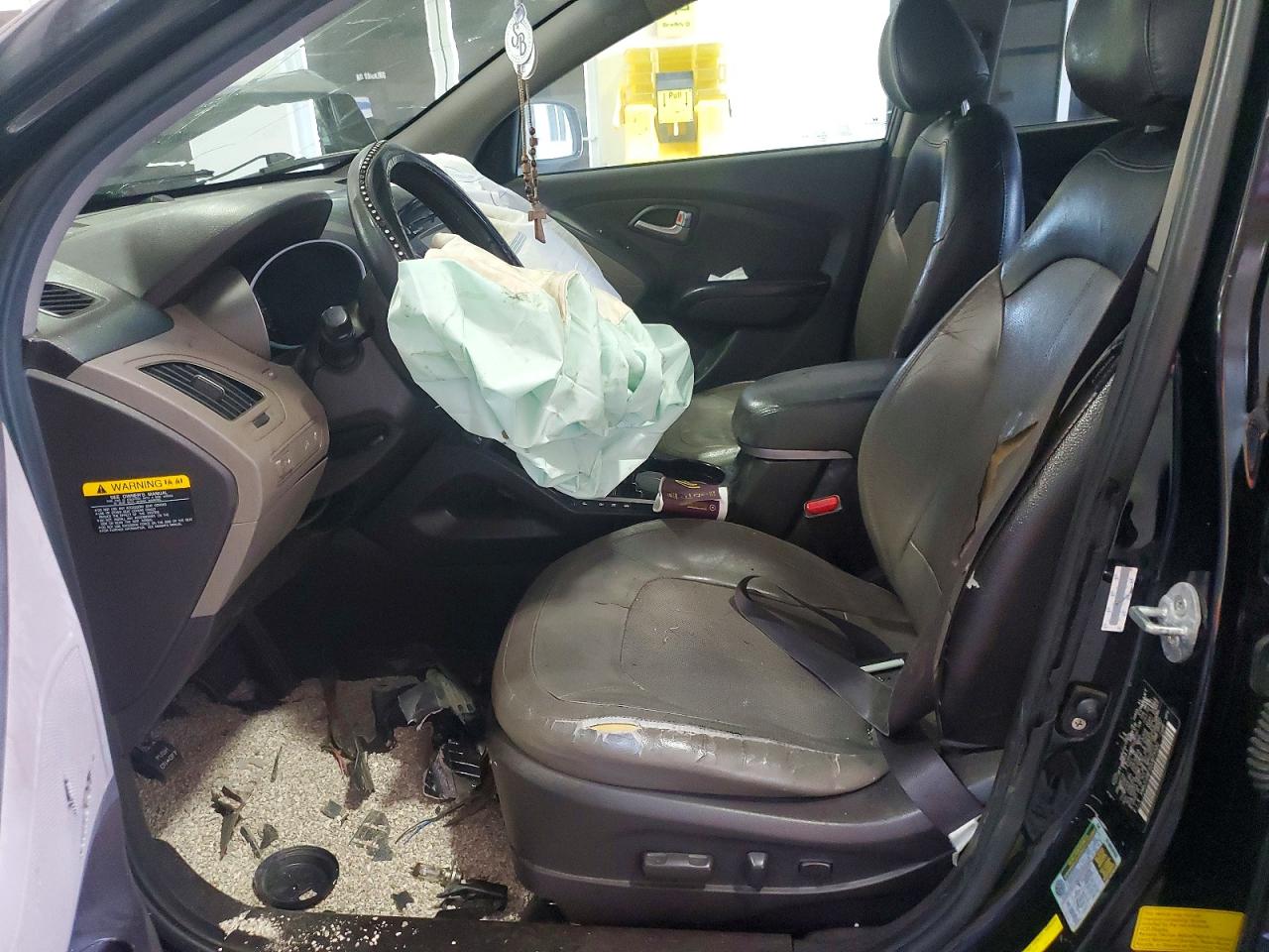 2013 Hyundai Tucson Black vin: KM8JU3AC5DU675582