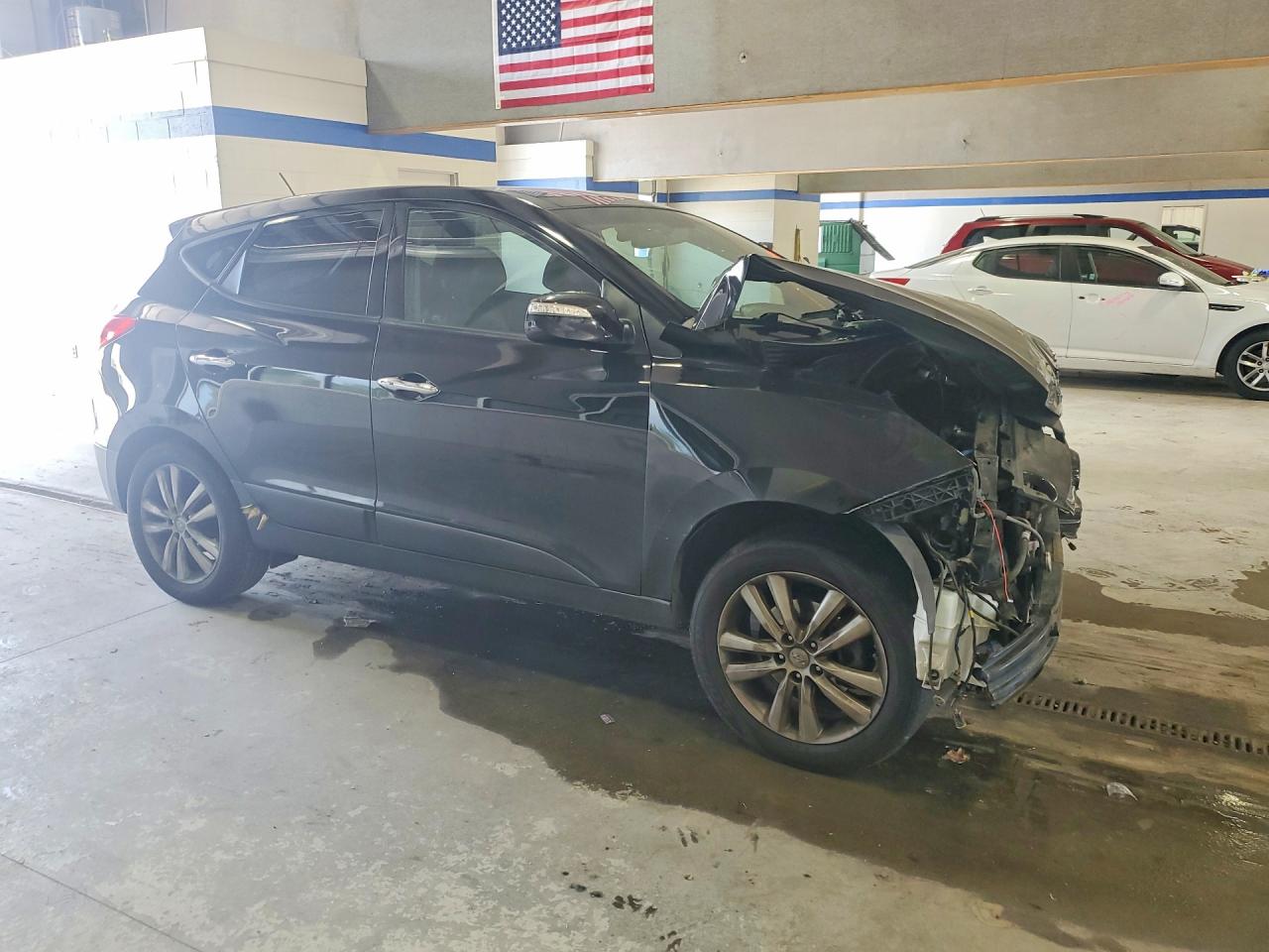 2013 Hyundai Tucson Black vin: KM8JU3AC5DU675582