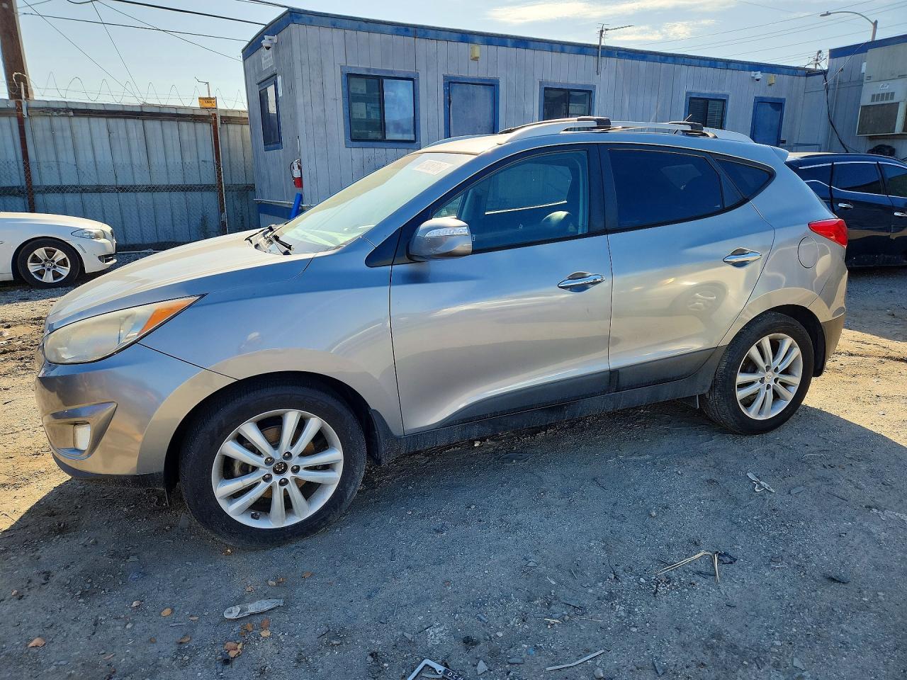 2013 Hyundai Tucson Limited Серый vin: KM8JU3AC5DU685836