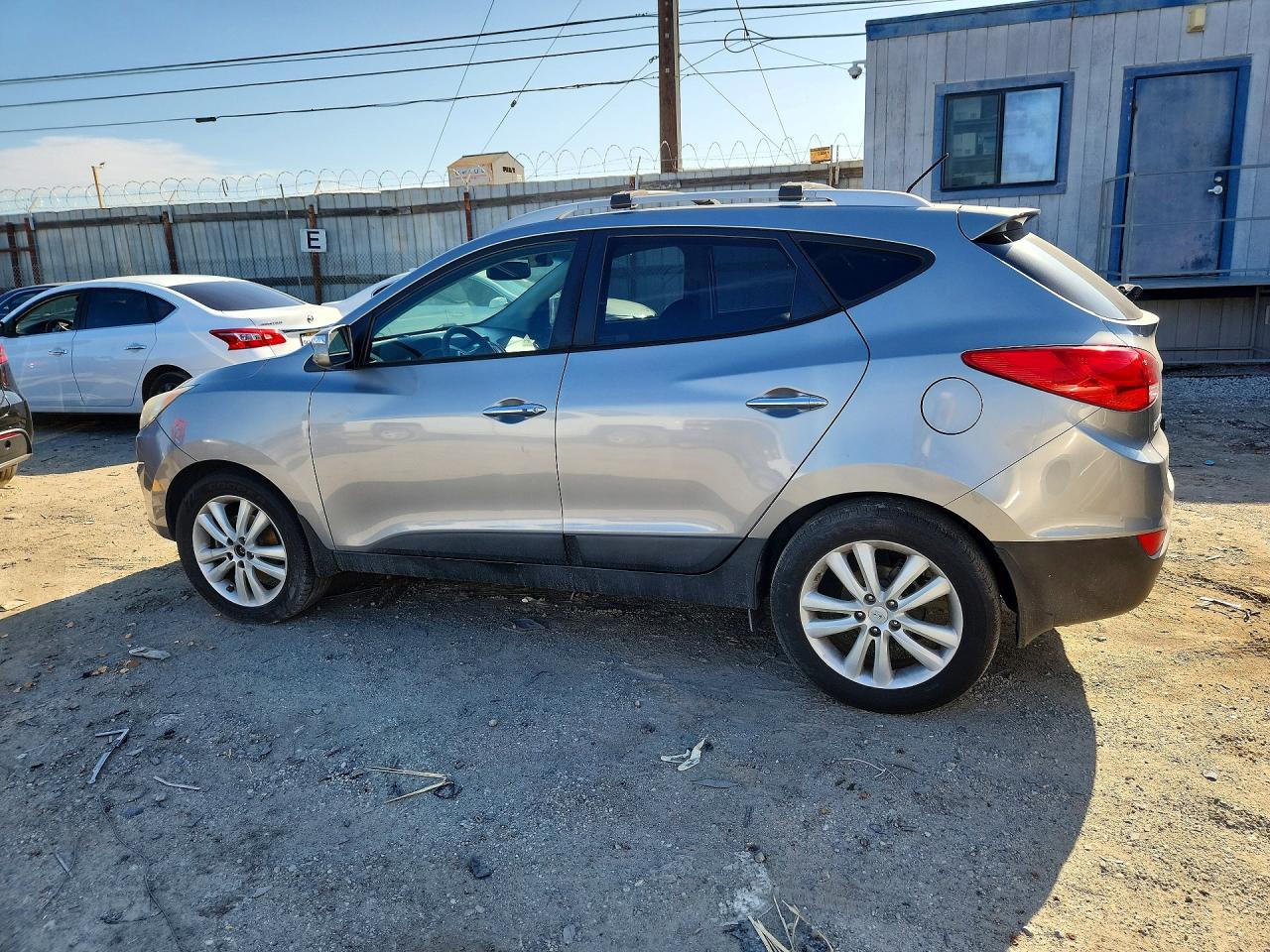 2013 Hyundai Tucson Limited Серый vin: KM8JU3AC5DU685836