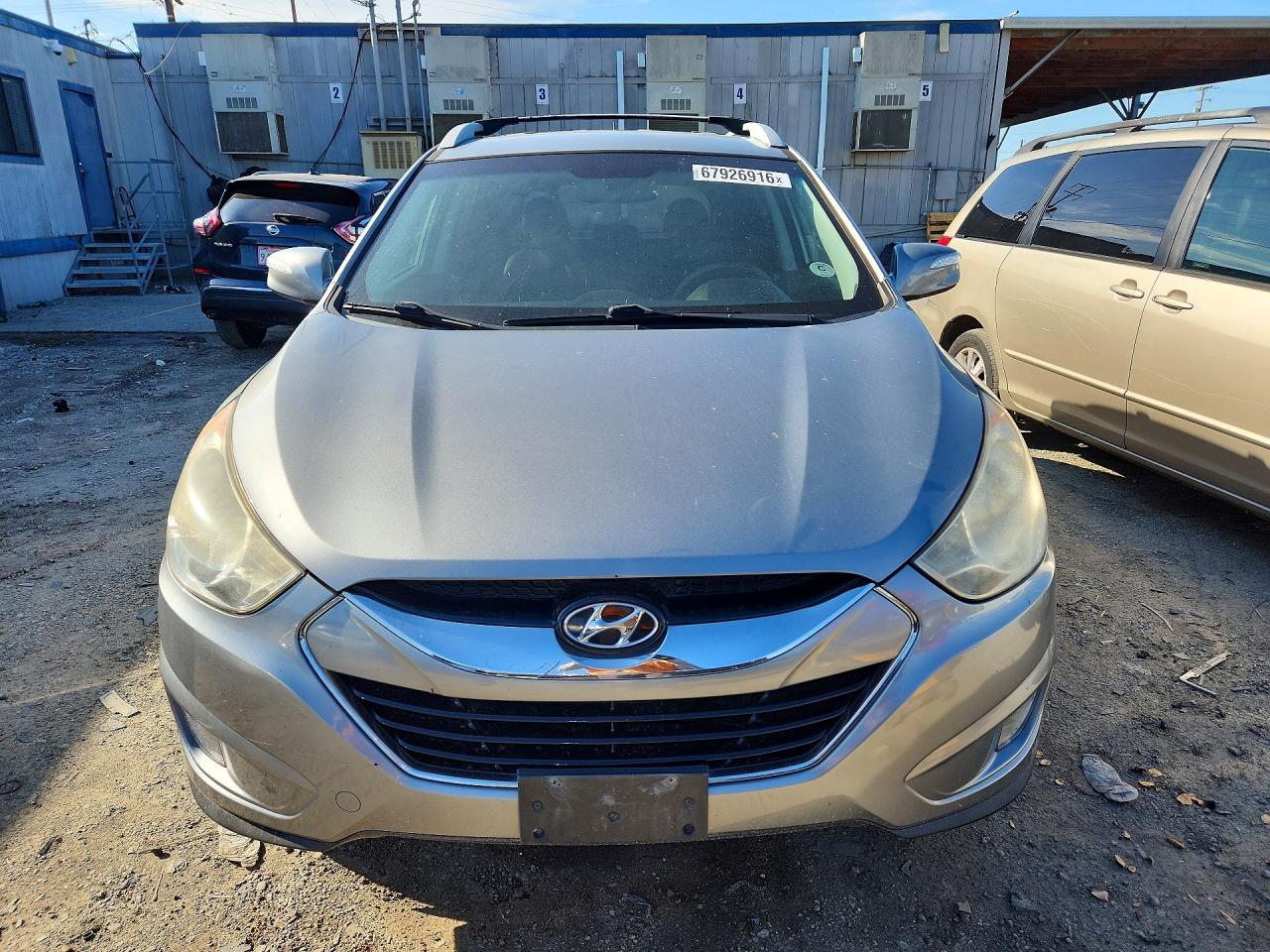 2013 Hyundai Tucson Limited Серый vin: KM8JU3AC5DU685836