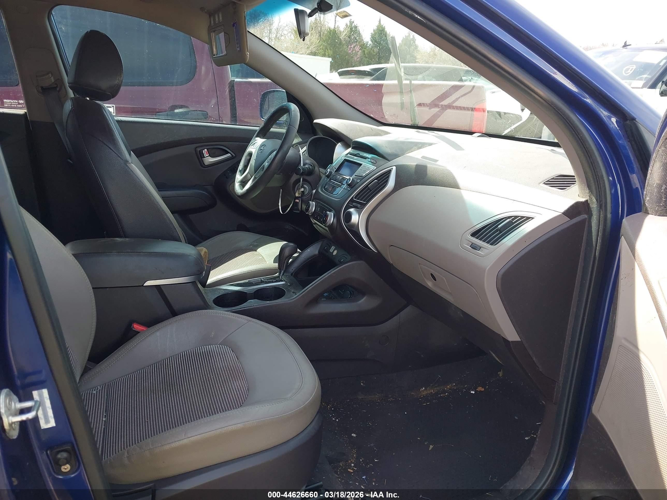 2013 Hyundai Tucson Gls Синий vin: KM8JU3AC5DU694875