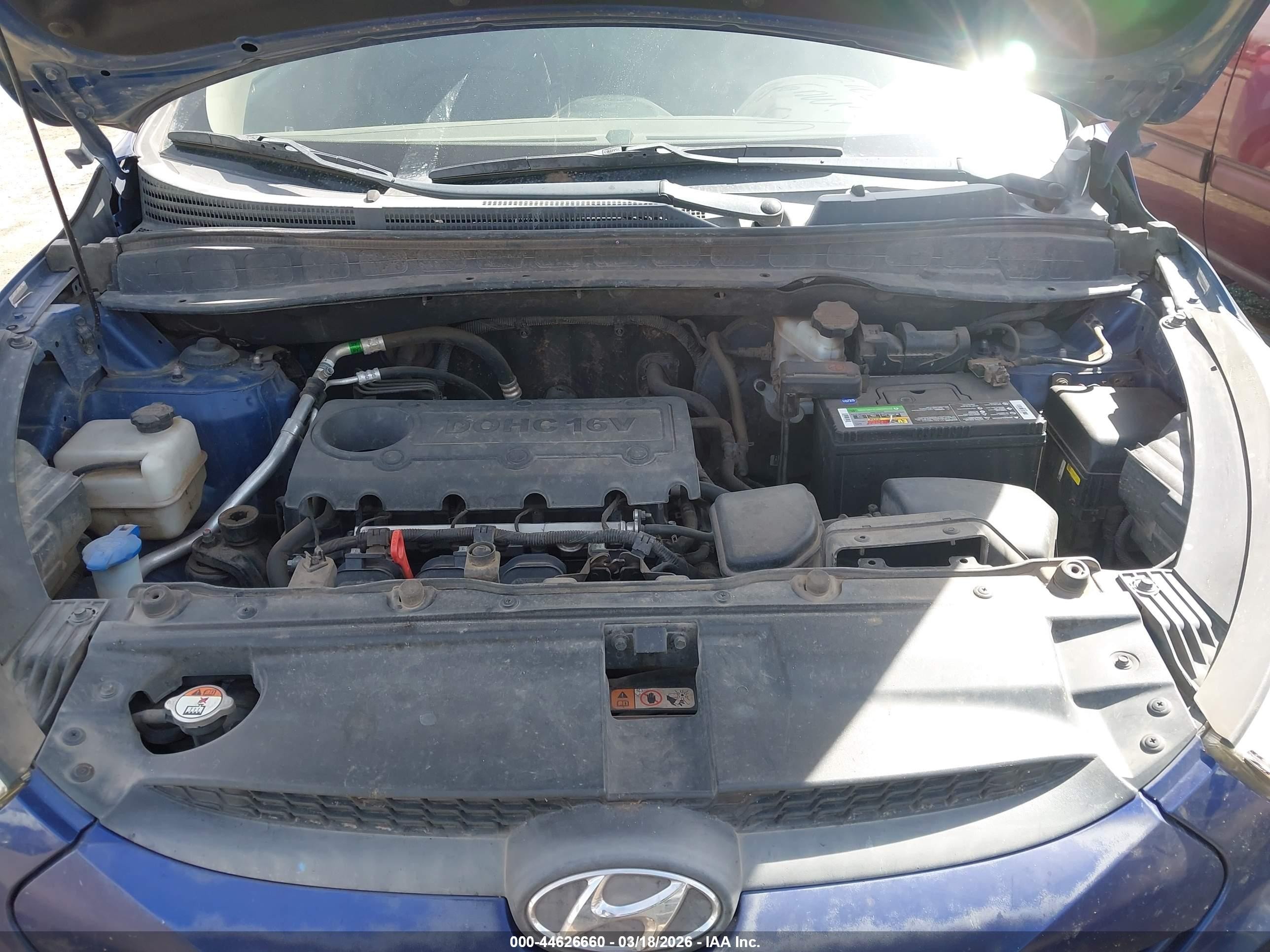 2013 Hyundai Tucson Gls Синий vin: KM8JU3AC5DU694875