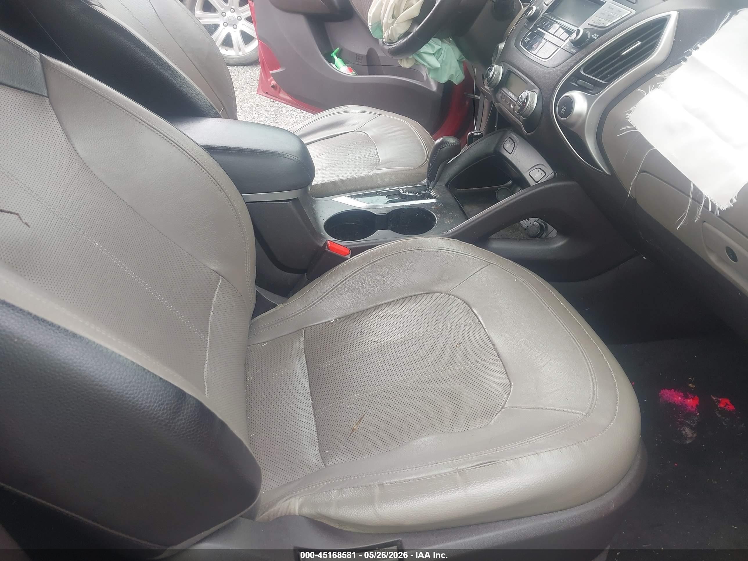 2013 Hyundai Tucson Limited Red vin: KM8JU3AC5DU702988