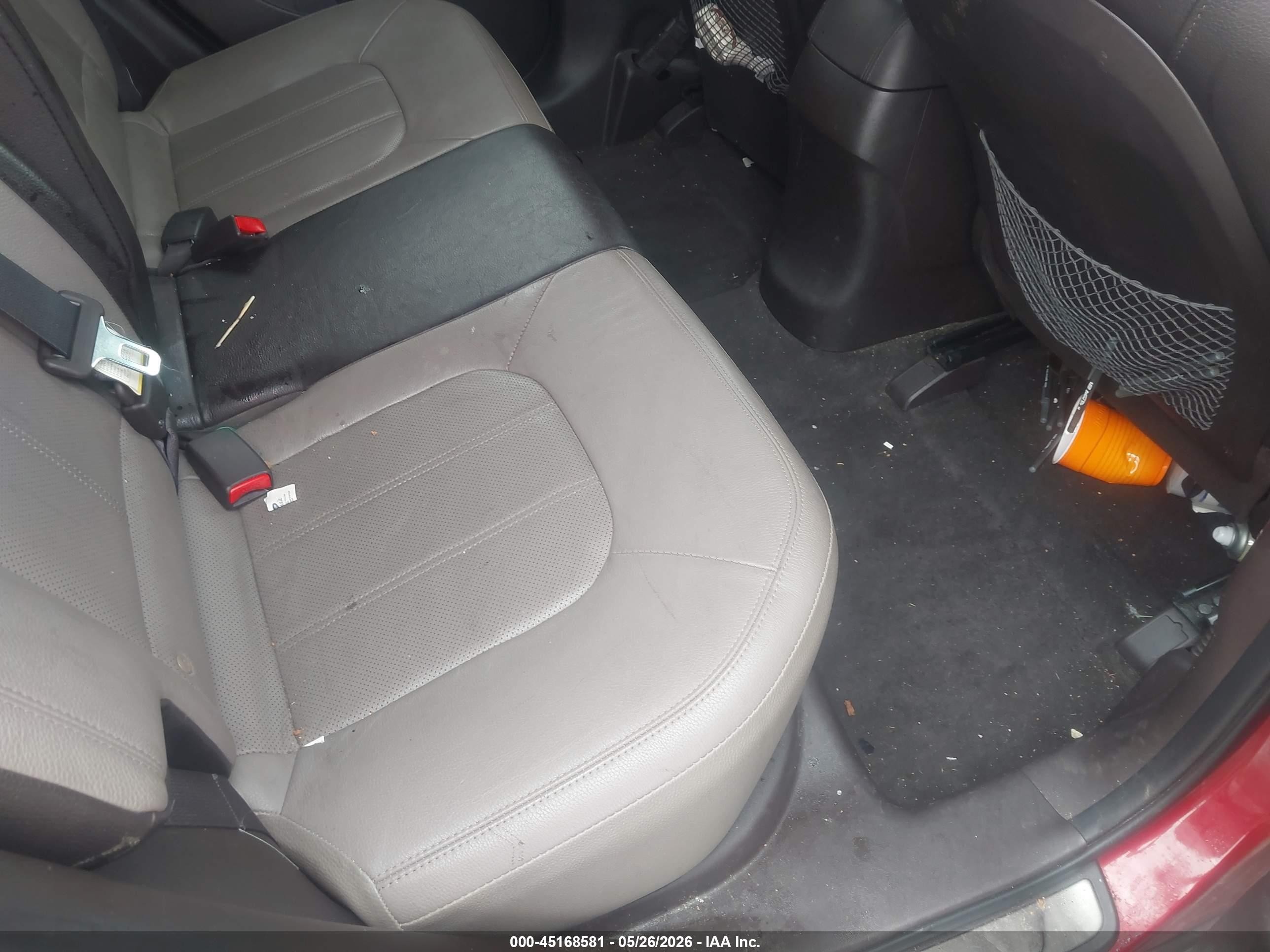 2013 Hyundai Tucson Limited Red vin: KM8JU3AC5DU702988