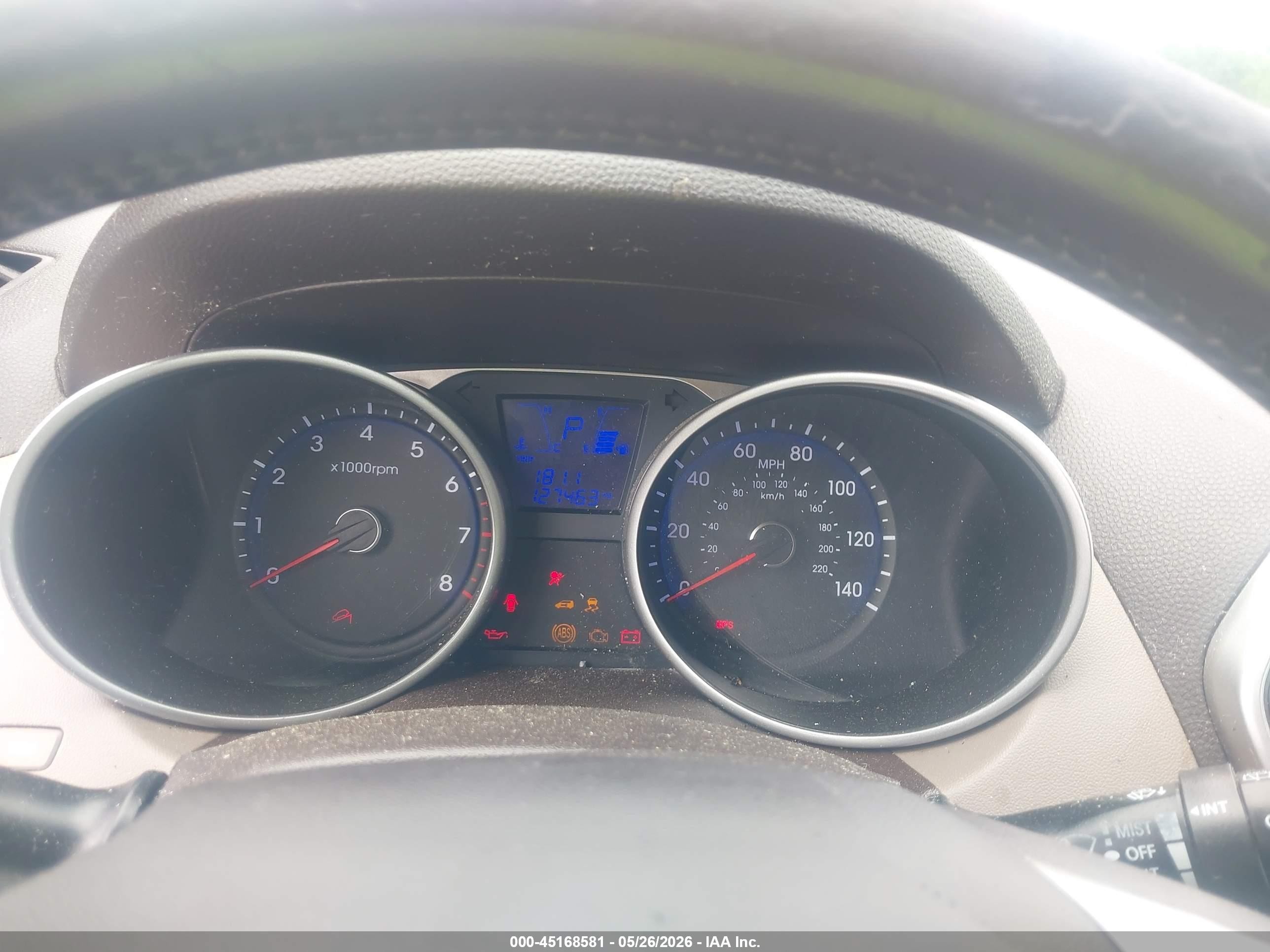 2013 Hyundai Tucson Limited Red vin: KM8JU3AC5DU702988