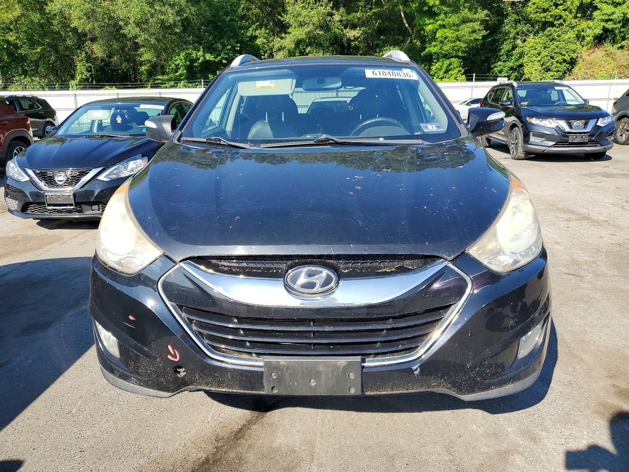 2013 Hyundai Tucson Limited Black vin: KM8JU3AC5DU703414