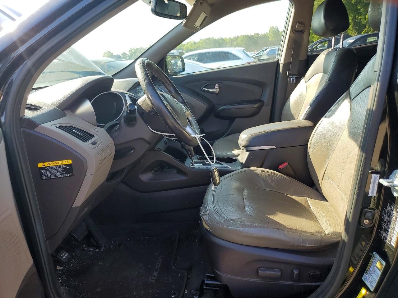 2013 Hyundai Tucson Limited Black vin: KM8JU3AC5DU703414