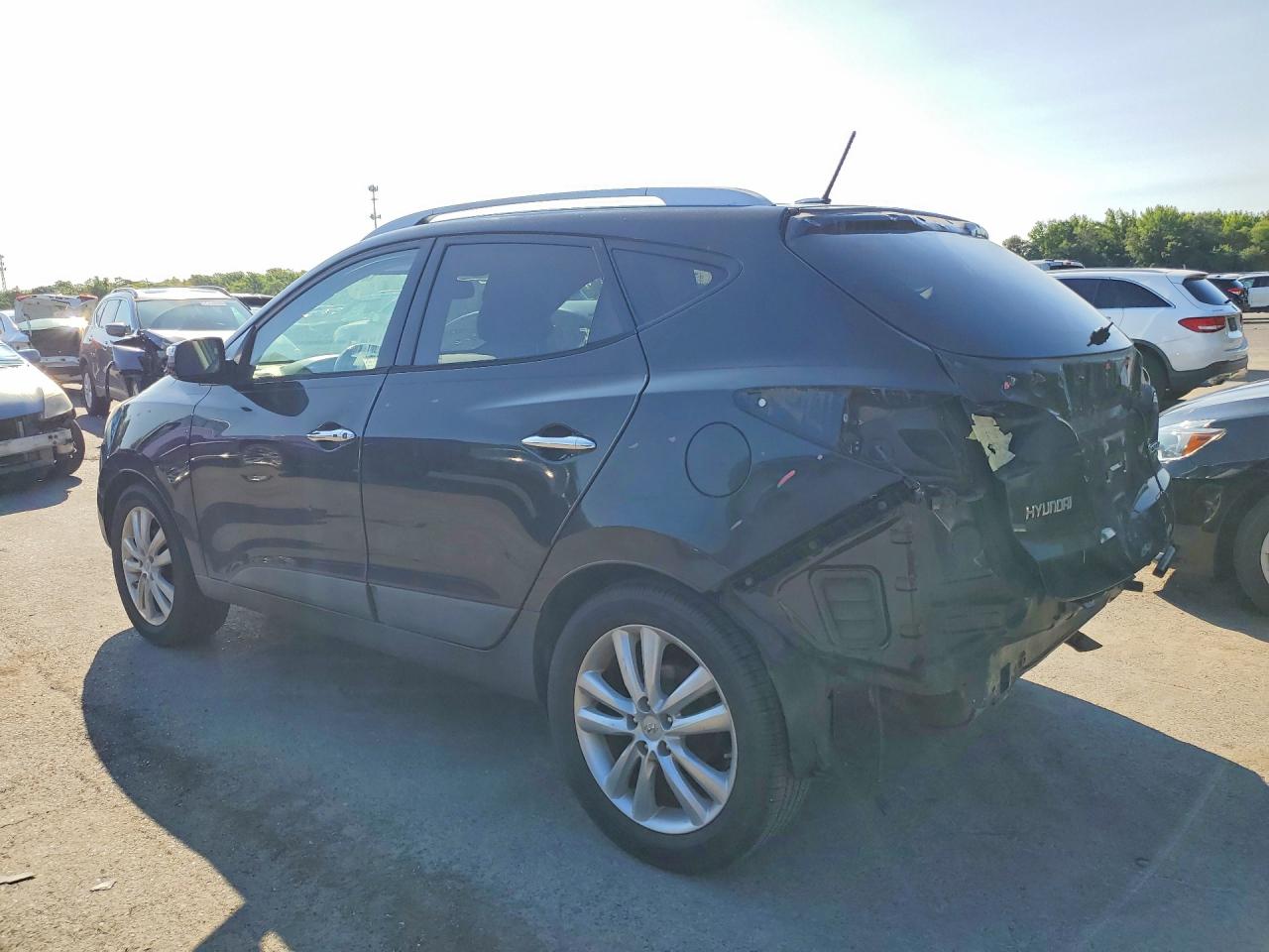 2013 Hyundai Tucson Limited Black vin: KM8JU3AC5DU703414