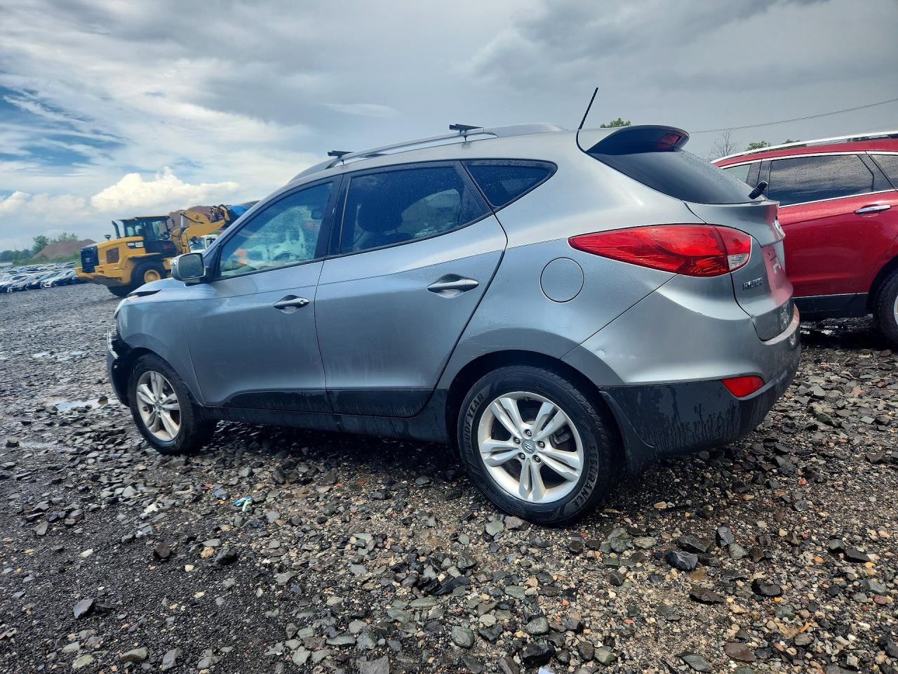 2013 Hyundai Tucson Gls Gray vin: KM8JU3AC5DU723386