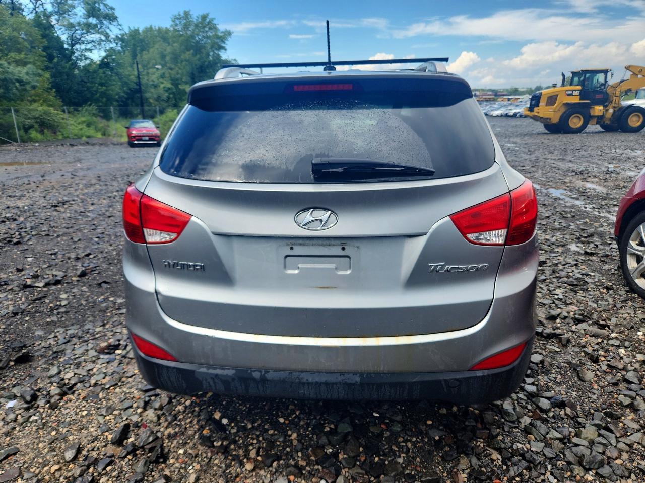 2013 Hyundai Tucson Gls Gray vin: KM8JU3AC5DU723386