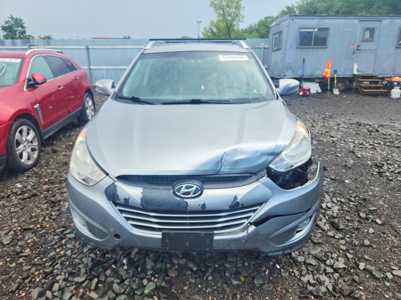 2013 Hyundai Tucson Gls Gray vin: KM8JU3AC5DU723386