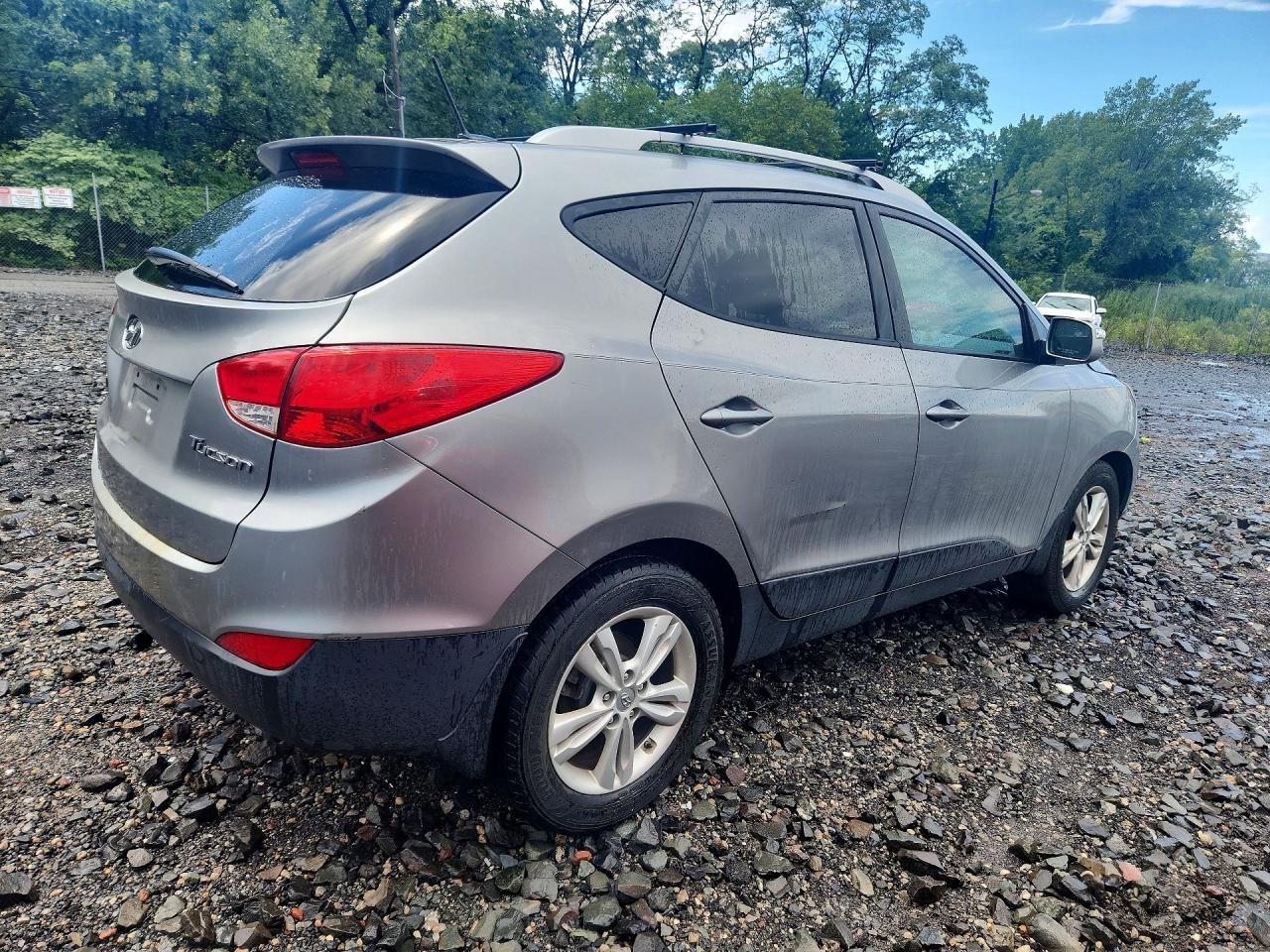 2013 Hyundai Tucson Gls Gray vin: KM8JU3AC5DU723386